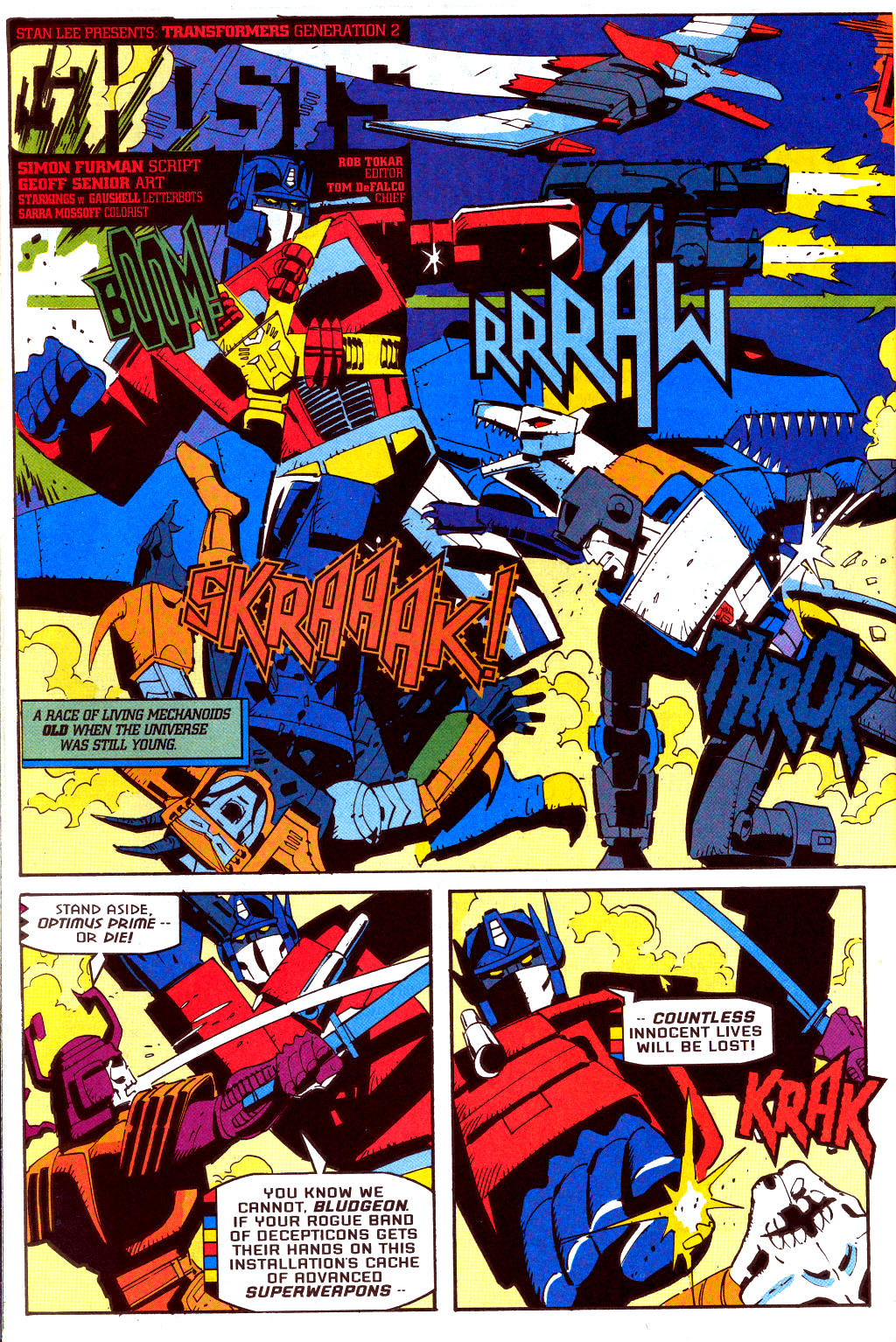 Read online Transformers: Generation 2 comic -  Issue #2 - 18