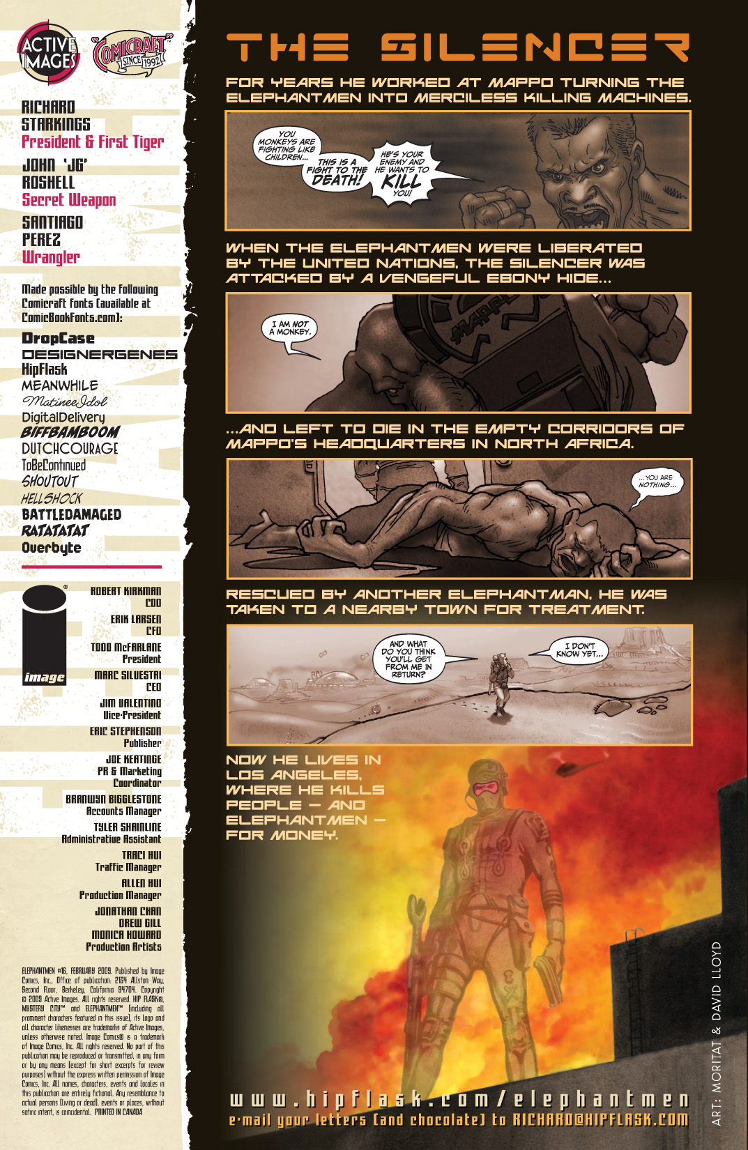 Read online Elephantmen comic -  Issue #16 - 2