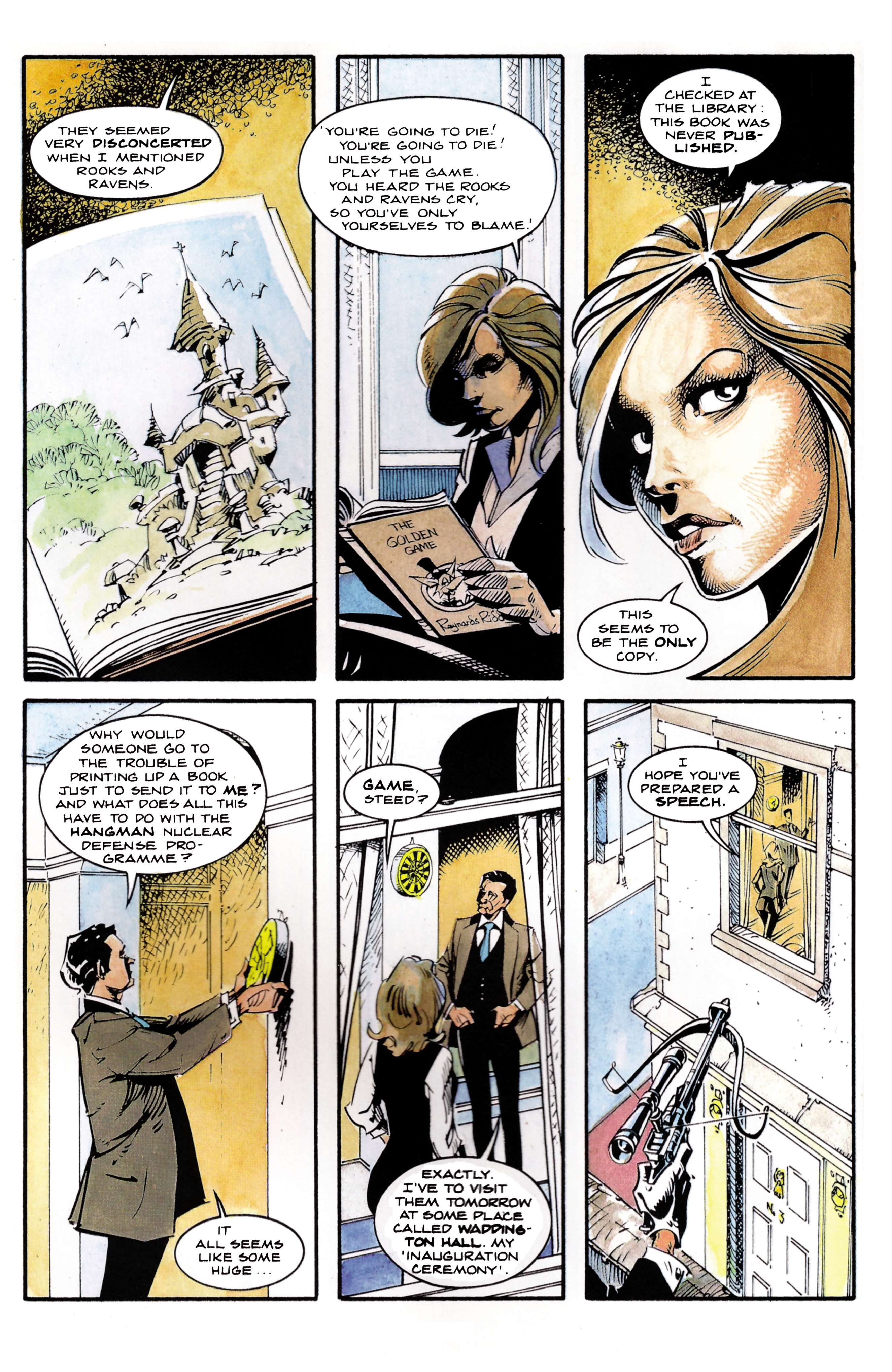 Read online Steed & Mrs. Peel: Golden Game comic -  Issue # Full - 58