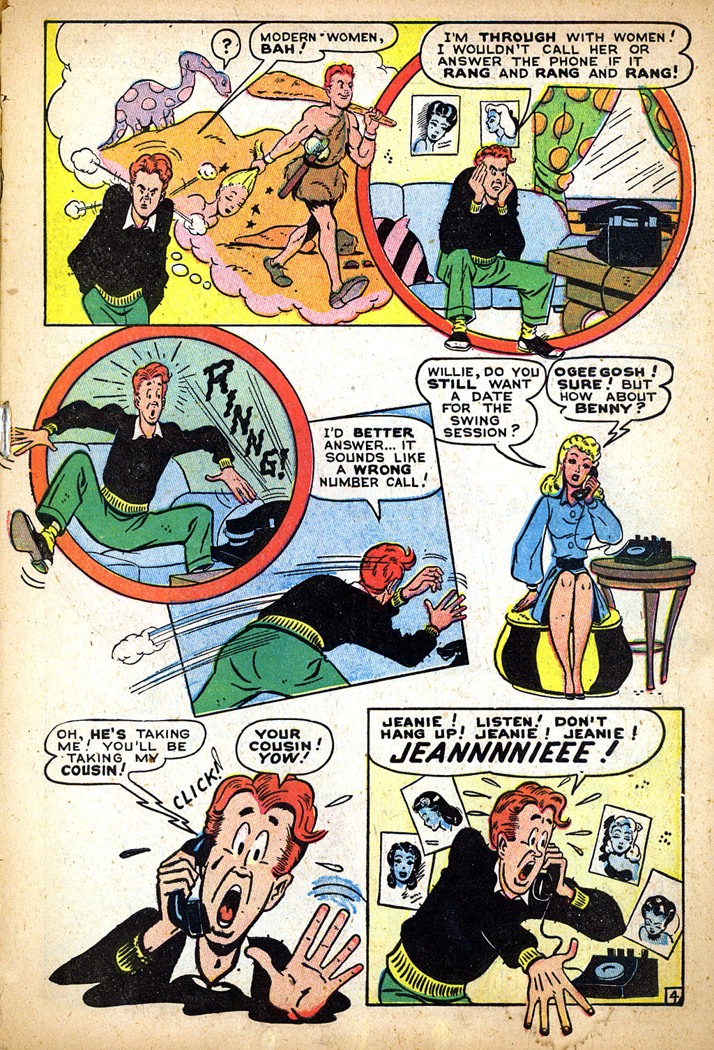 Read online Willie Comics (1946) comic -  Issue #7 - 7