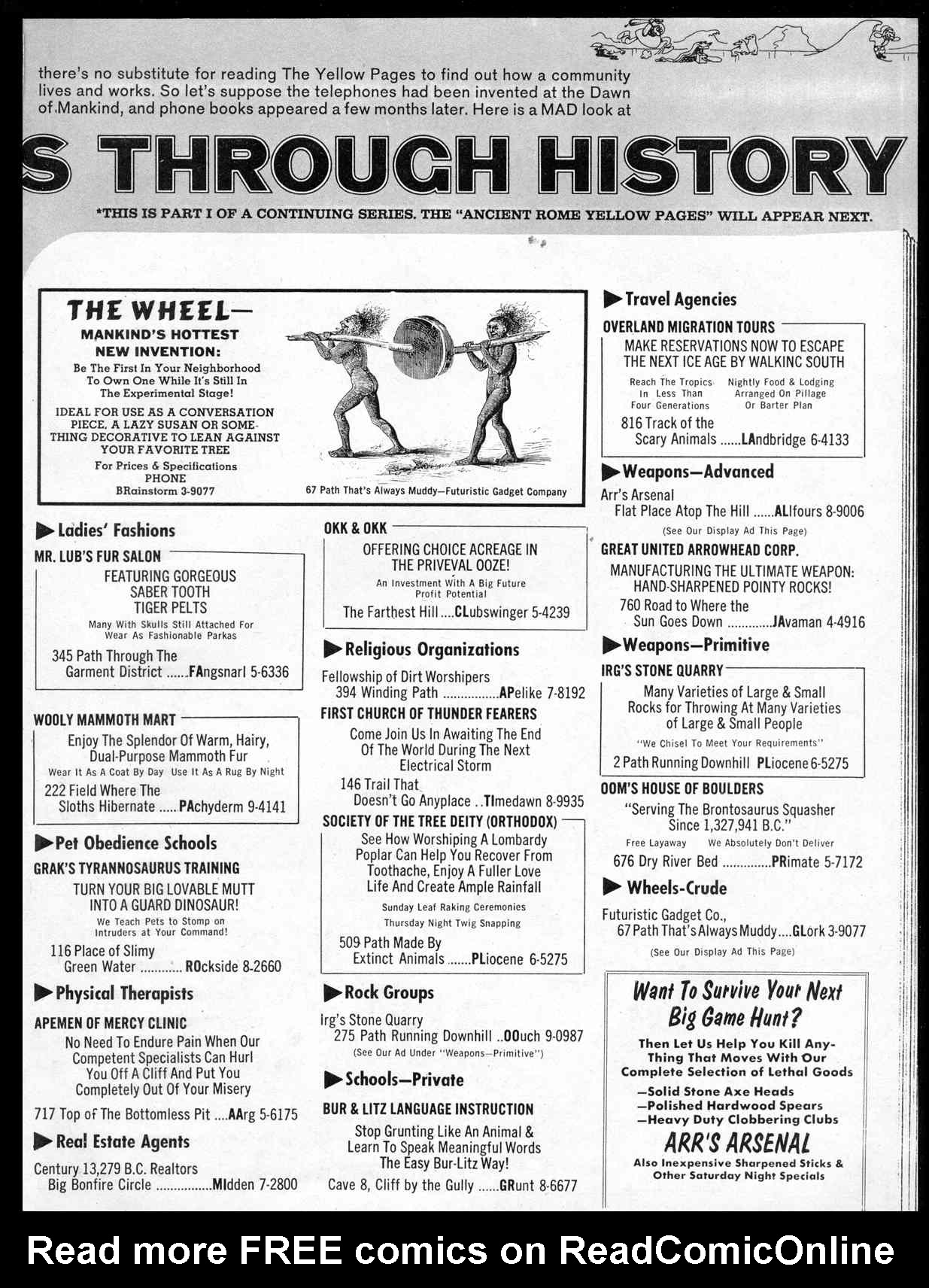 Read online MAD comic -  Issue #211 - 27