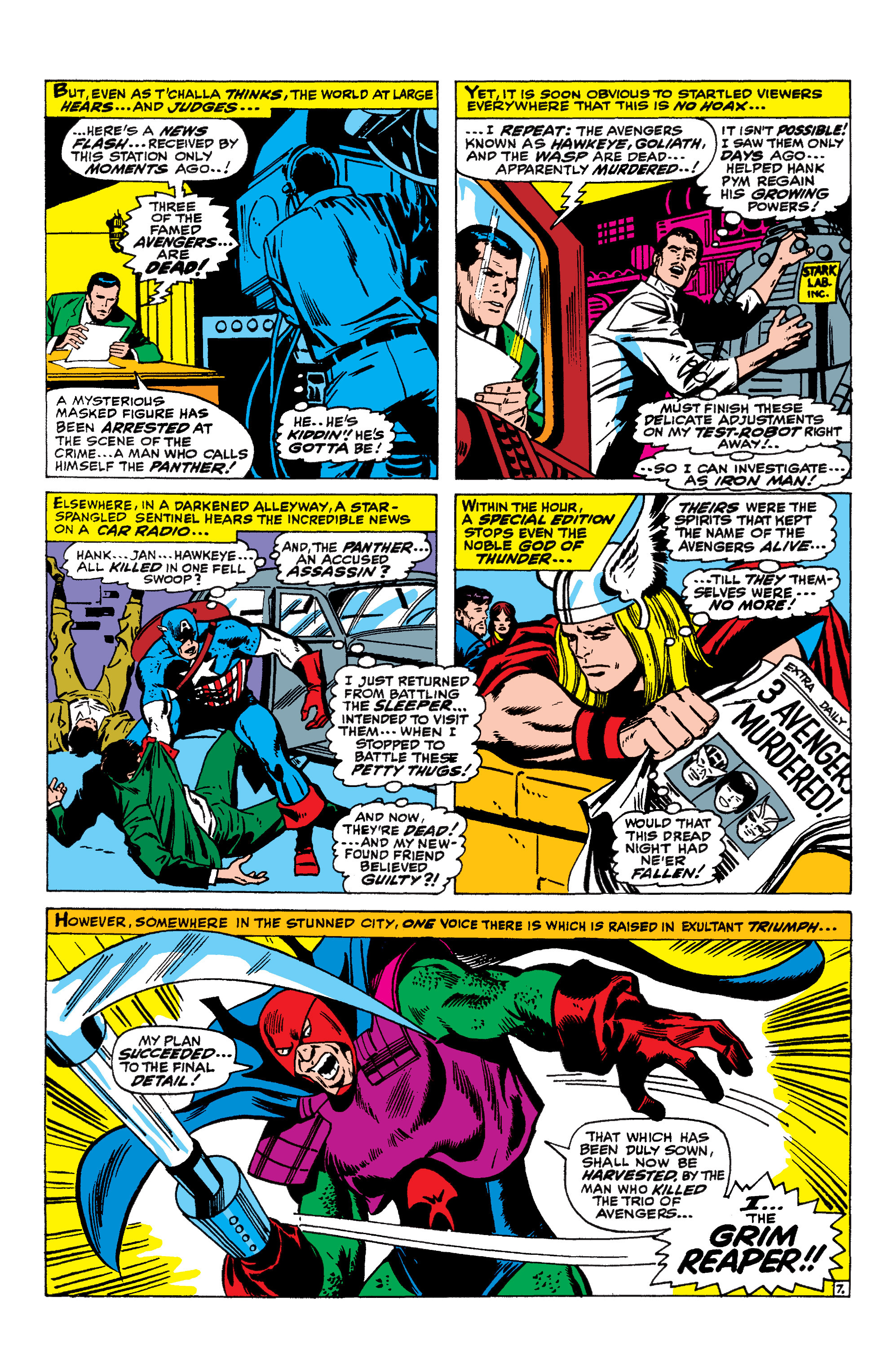 Read online Marvel Masterworks: The Avengers comic -  Issue # TPB 6 (Part 1) - 31