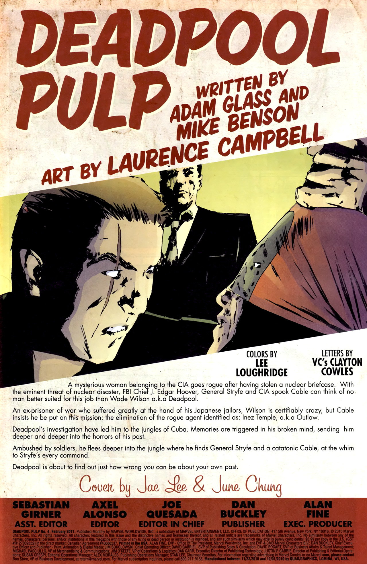Read online Deadpool Pulp comic -  Issue #4 - 2