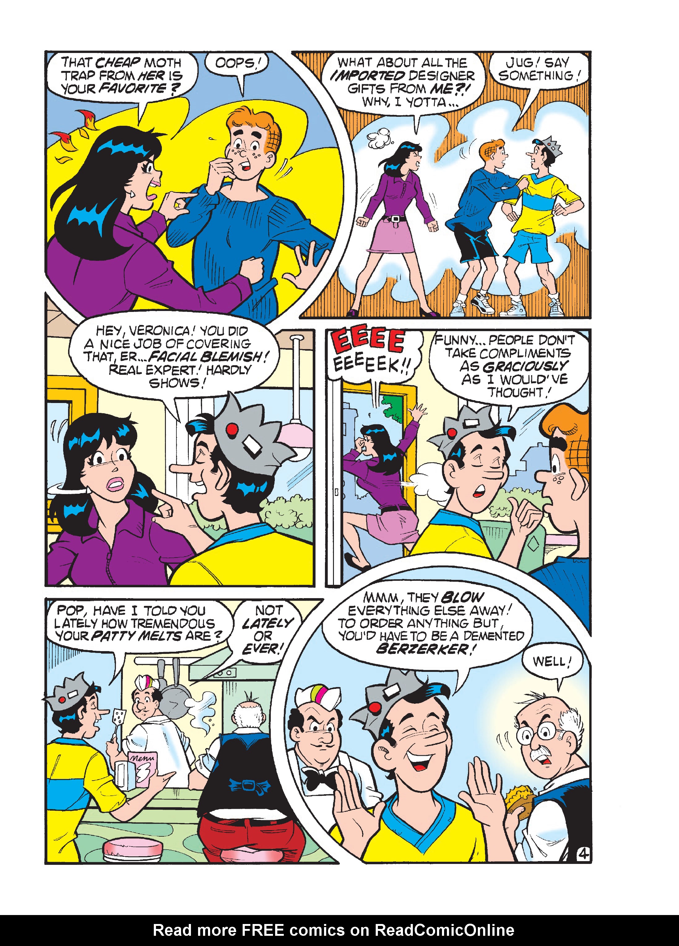 Read online Archie's Double Digest Magazine comic -  Issue #332 - 144