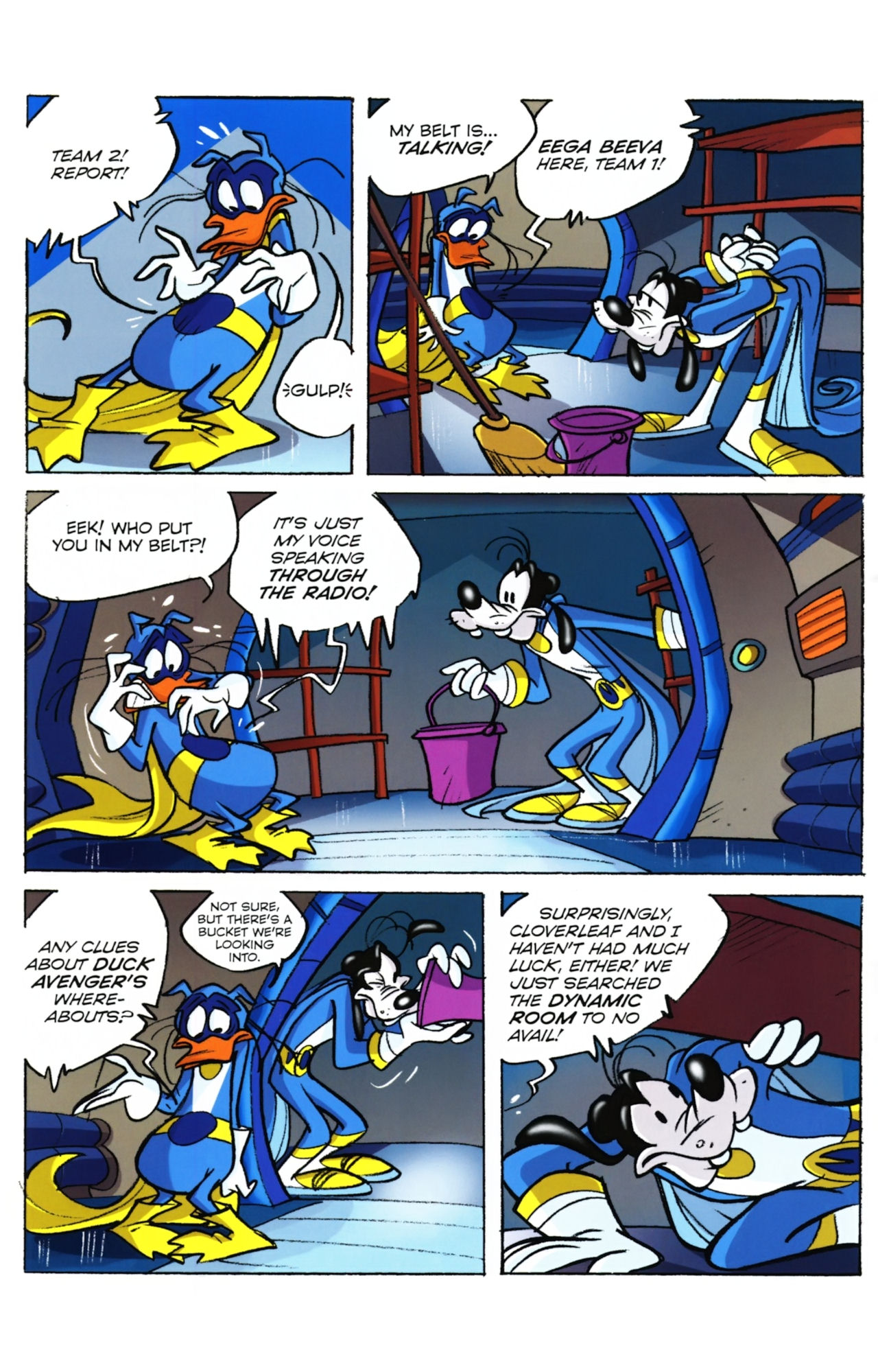 Read online Disney's Hero Squad comic -  Issue #8 - 9