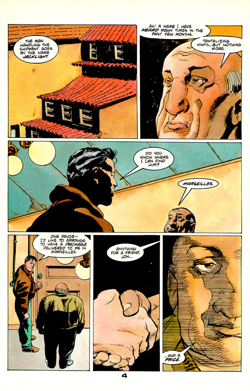 Read online Jon Sable, Freelance comic -  Issue #55 - 5