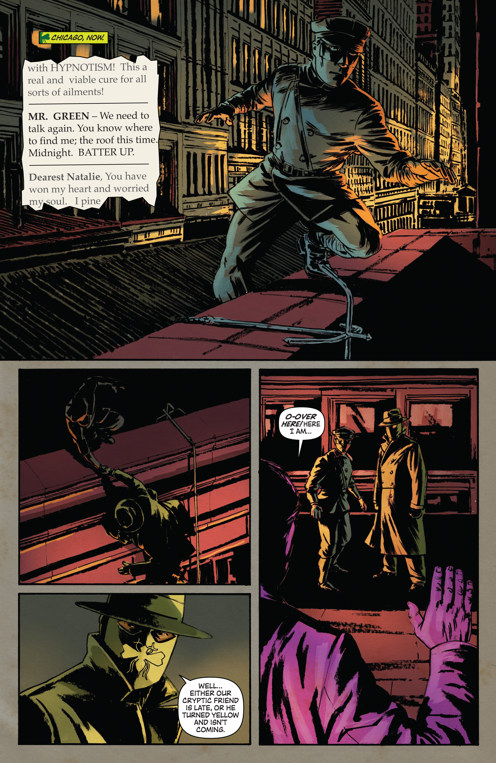 Read online Green Hornet: Year One comic -  Issue #6 - 9