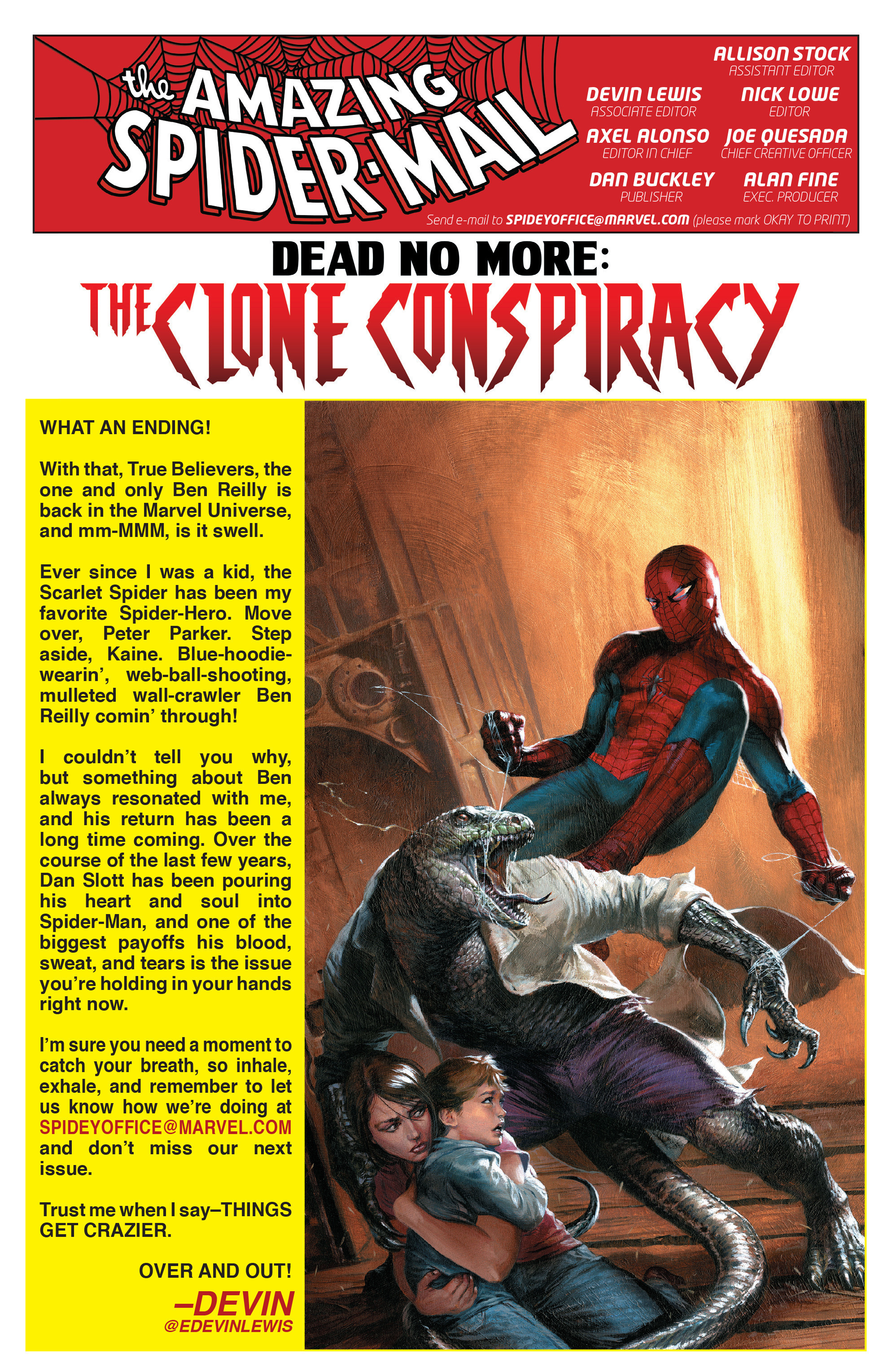Read online The Clone Conspiracy comic -  Issue #3 - 22