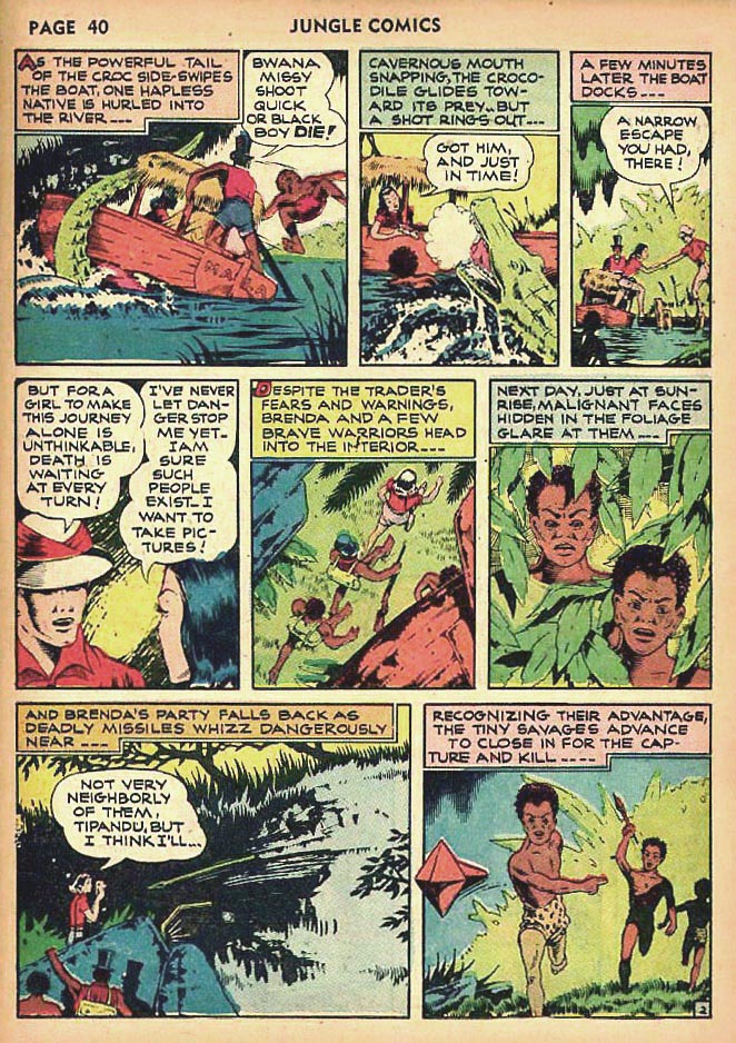 Read online Jungle Comics comic -  Issue #24 - 42