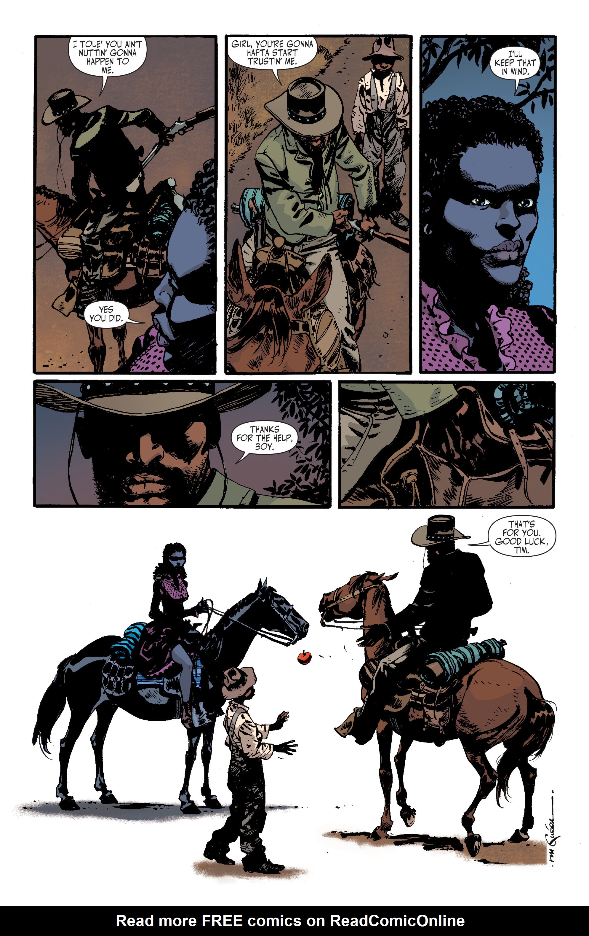 Read online Django Unchained comic -  Issue #7 - 31