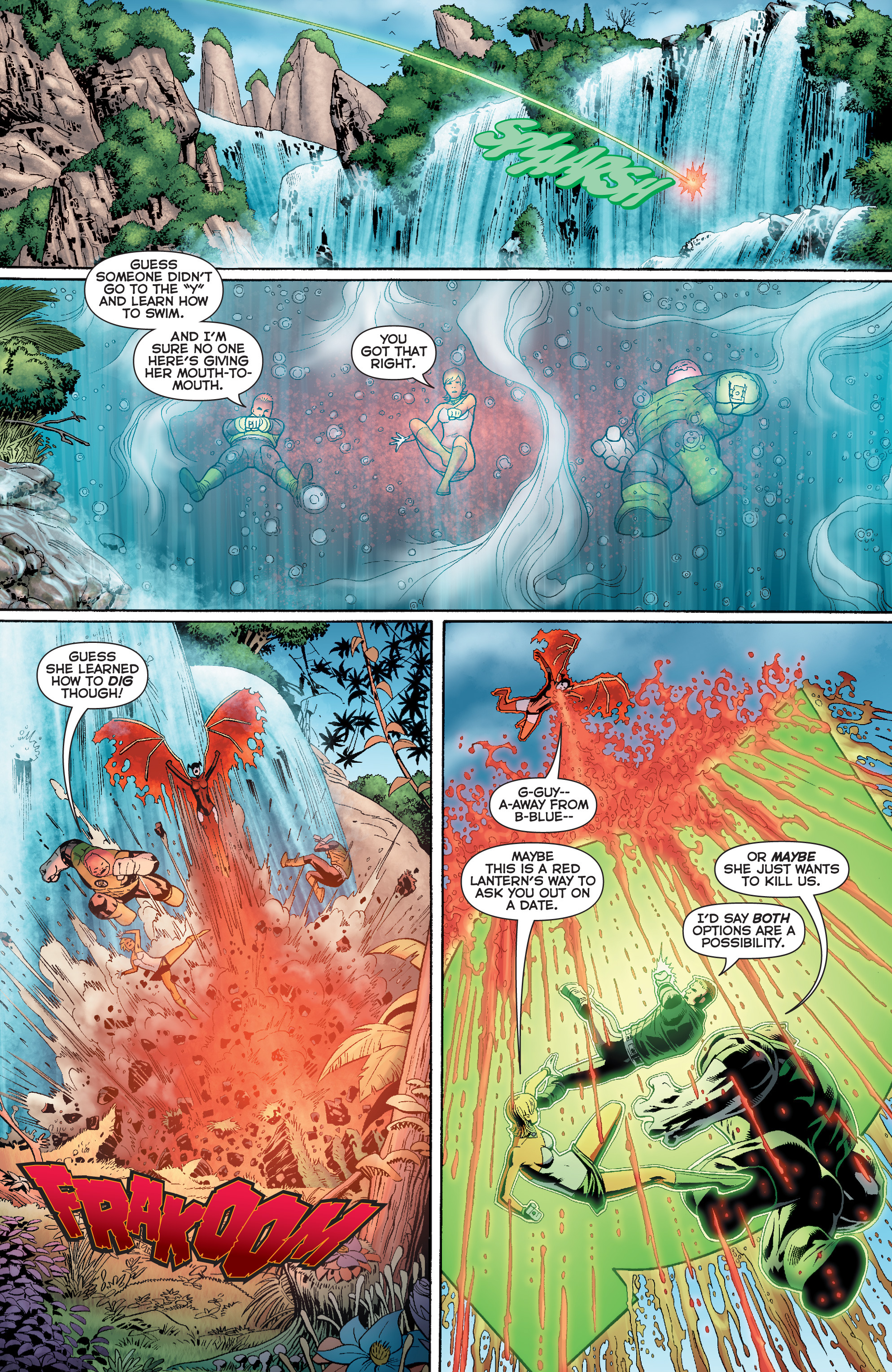 Read online Green Lantern: Emerald Warriors comic -  Issue #3 - 5