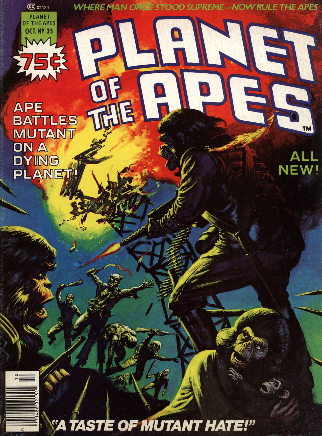 Read online Planet of the Apes comic -  Issue #25 - 1