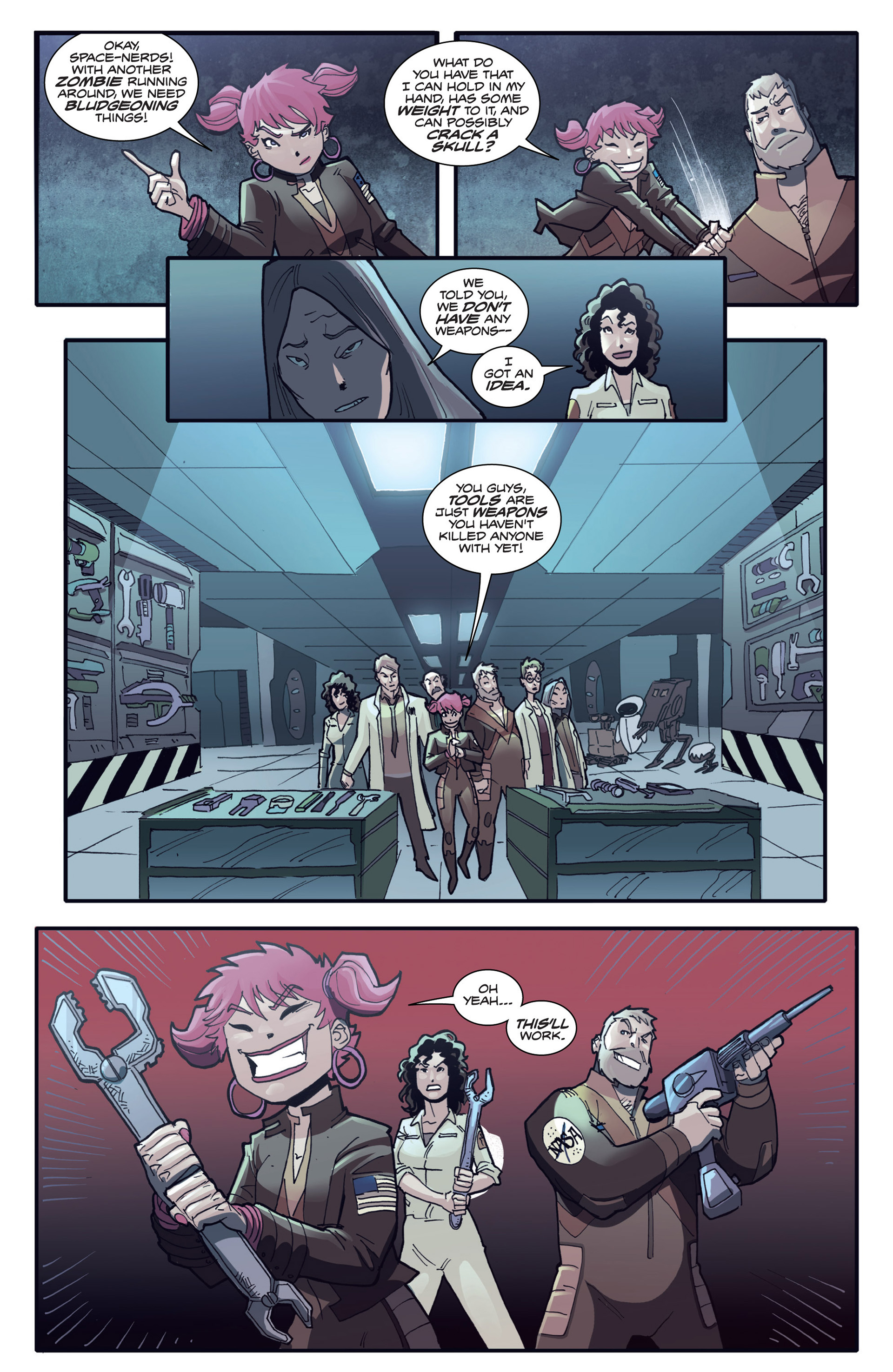Read online Fanboys vs. Zombies comic -  Issue #15 - 13