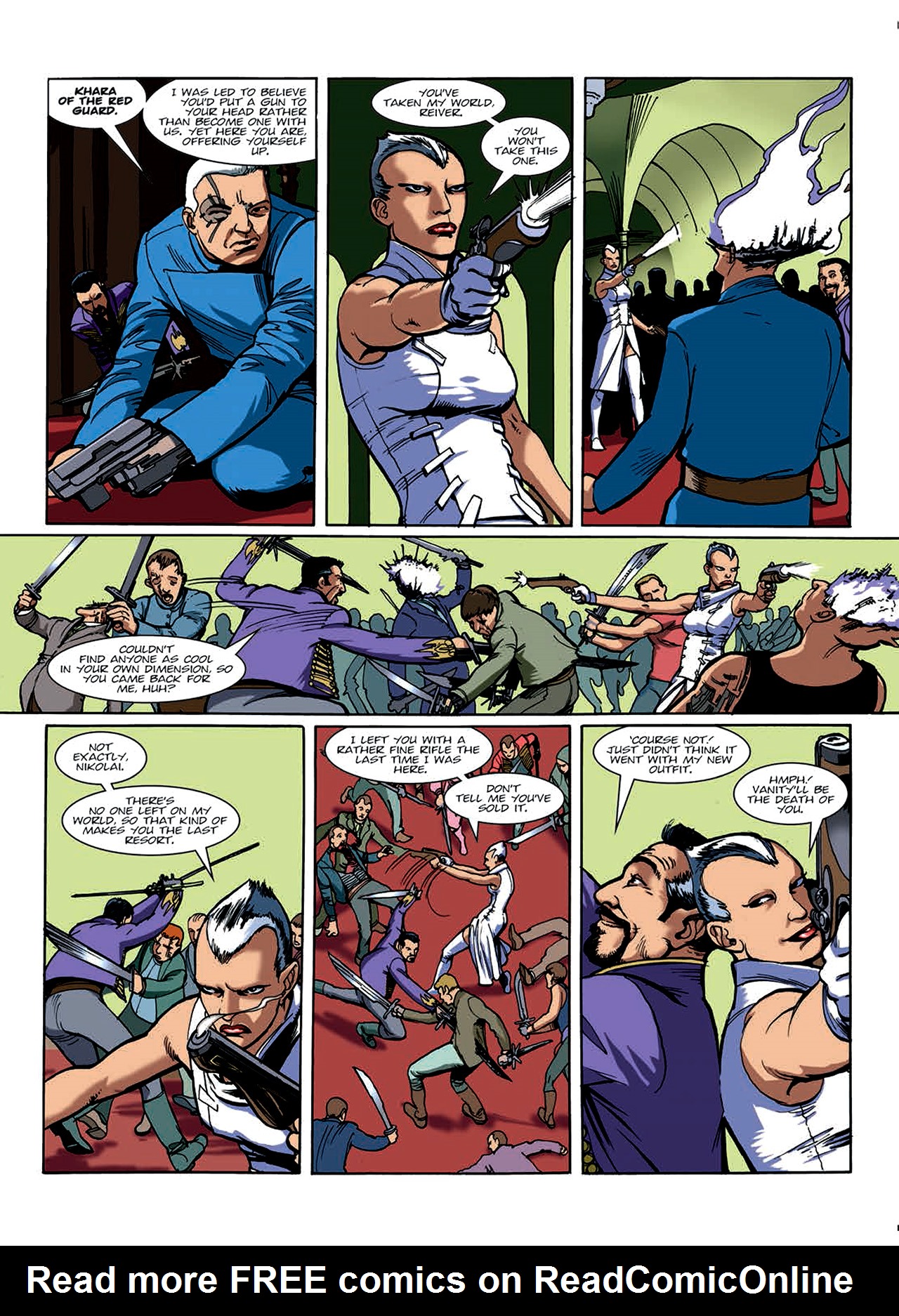 Read online Nikolai Dante comic -  Issue # TPB 7 - 151