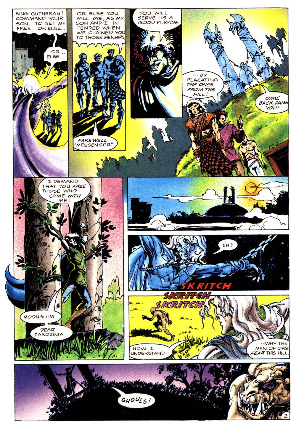 Read online Elric: The Bane of the Black Sword comic -  Issue #4 - 4