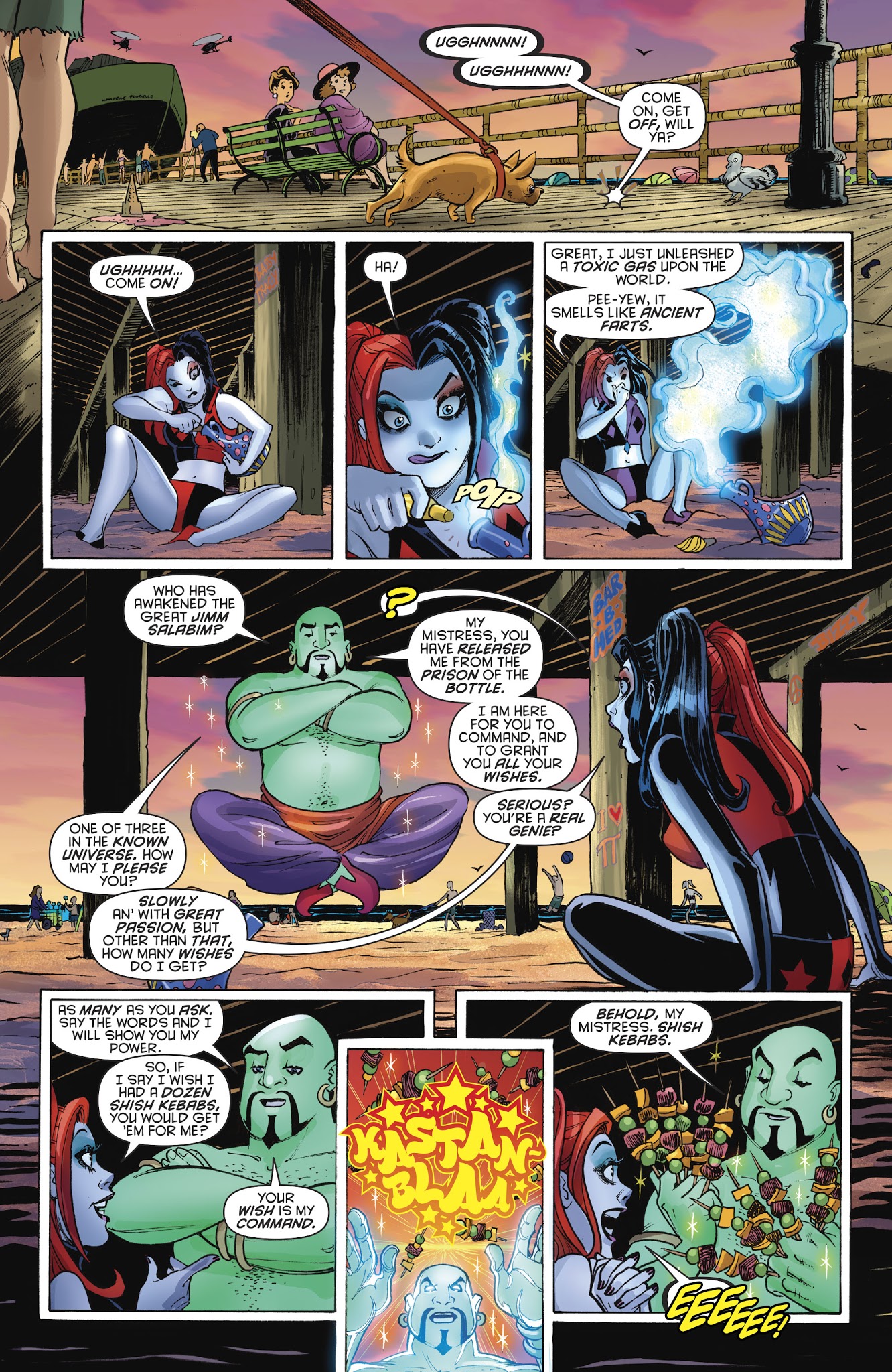 Read online Harley Quinn: Be Careful What You Wish For comic -  Issue # Full - 11