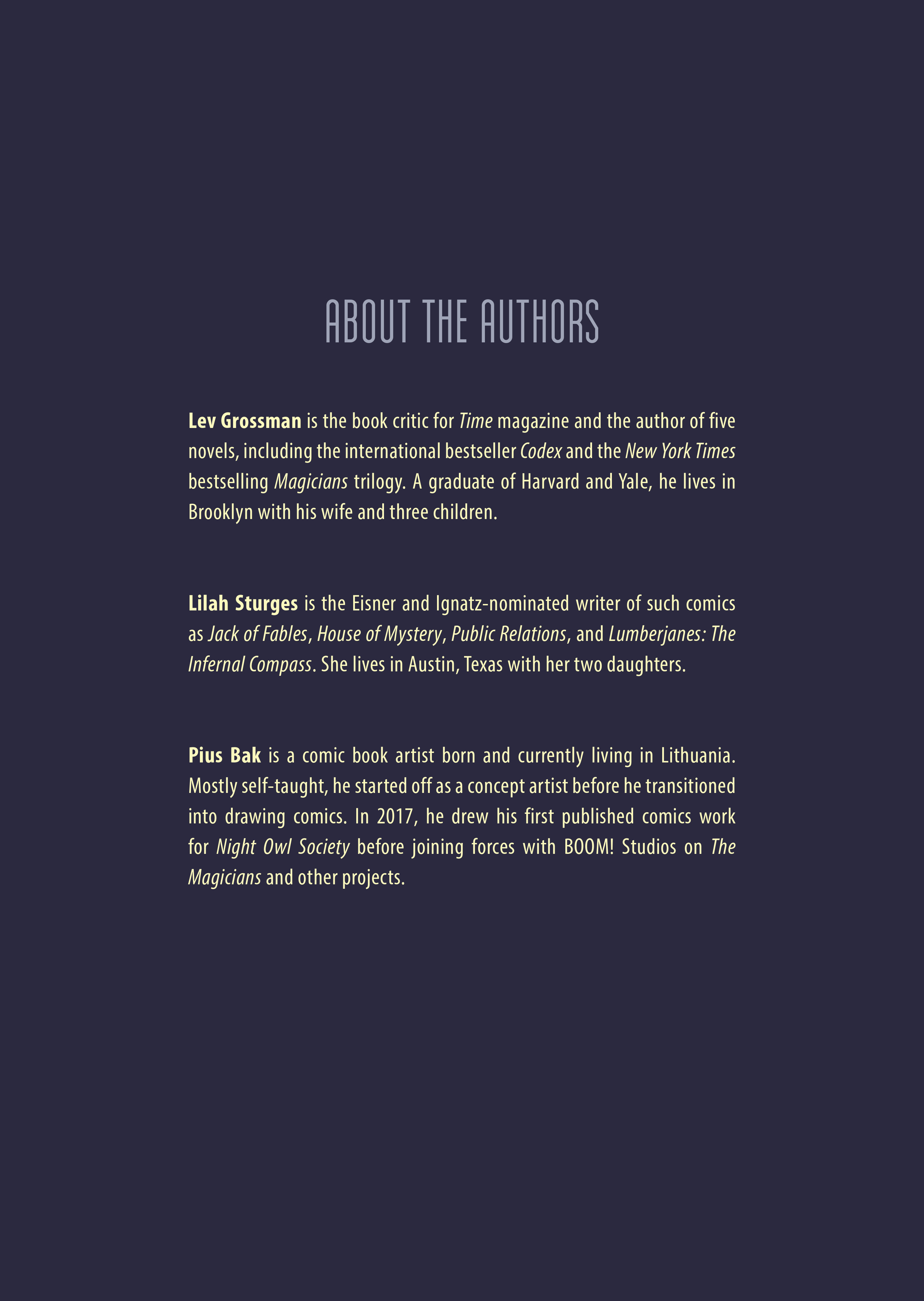 Read online The Magicians: Alice's Story comic -  Issue # TPB (Part 2) - 105