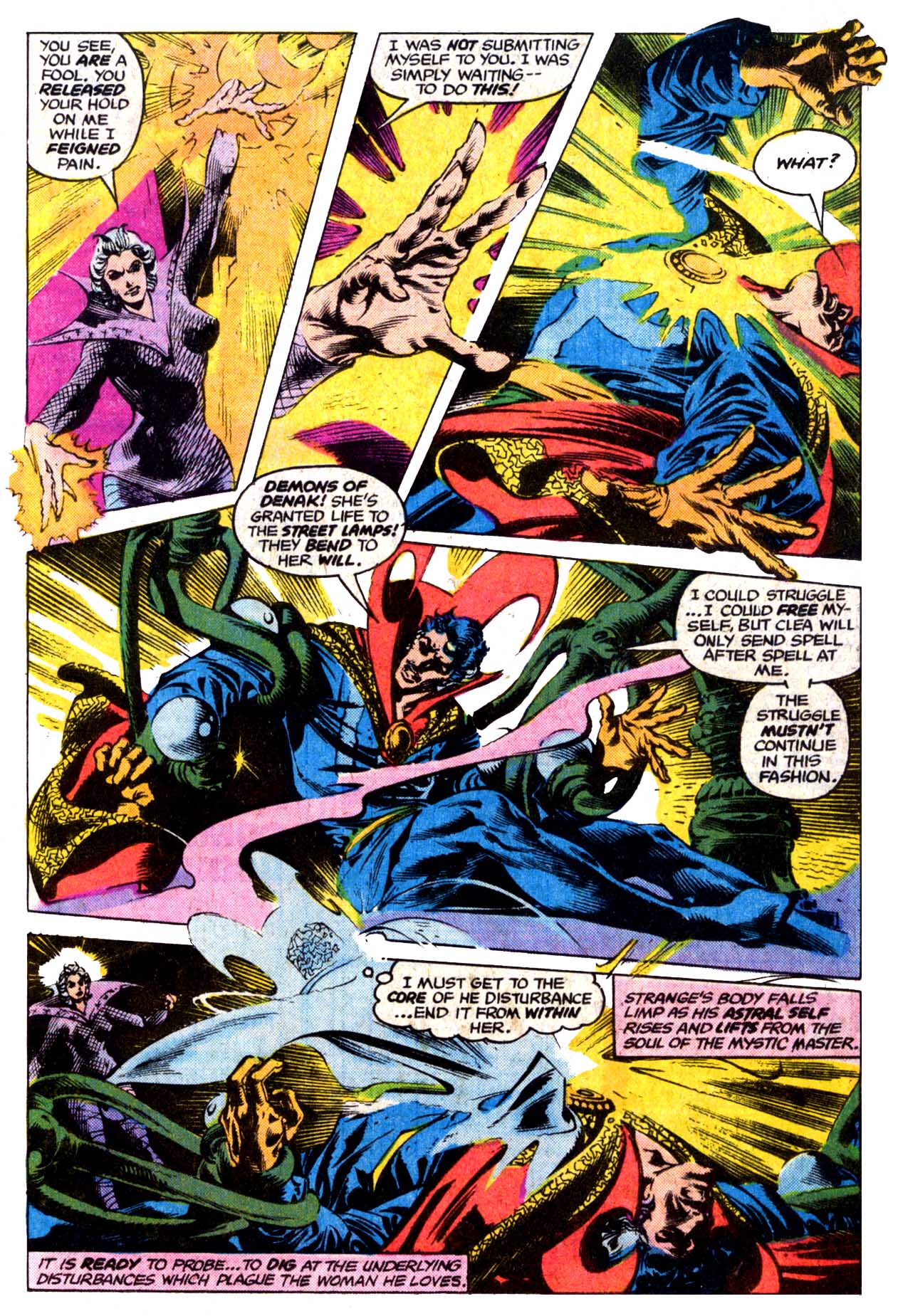 Read online Doctor Strange (1974) comic -  Issue #22 - 14