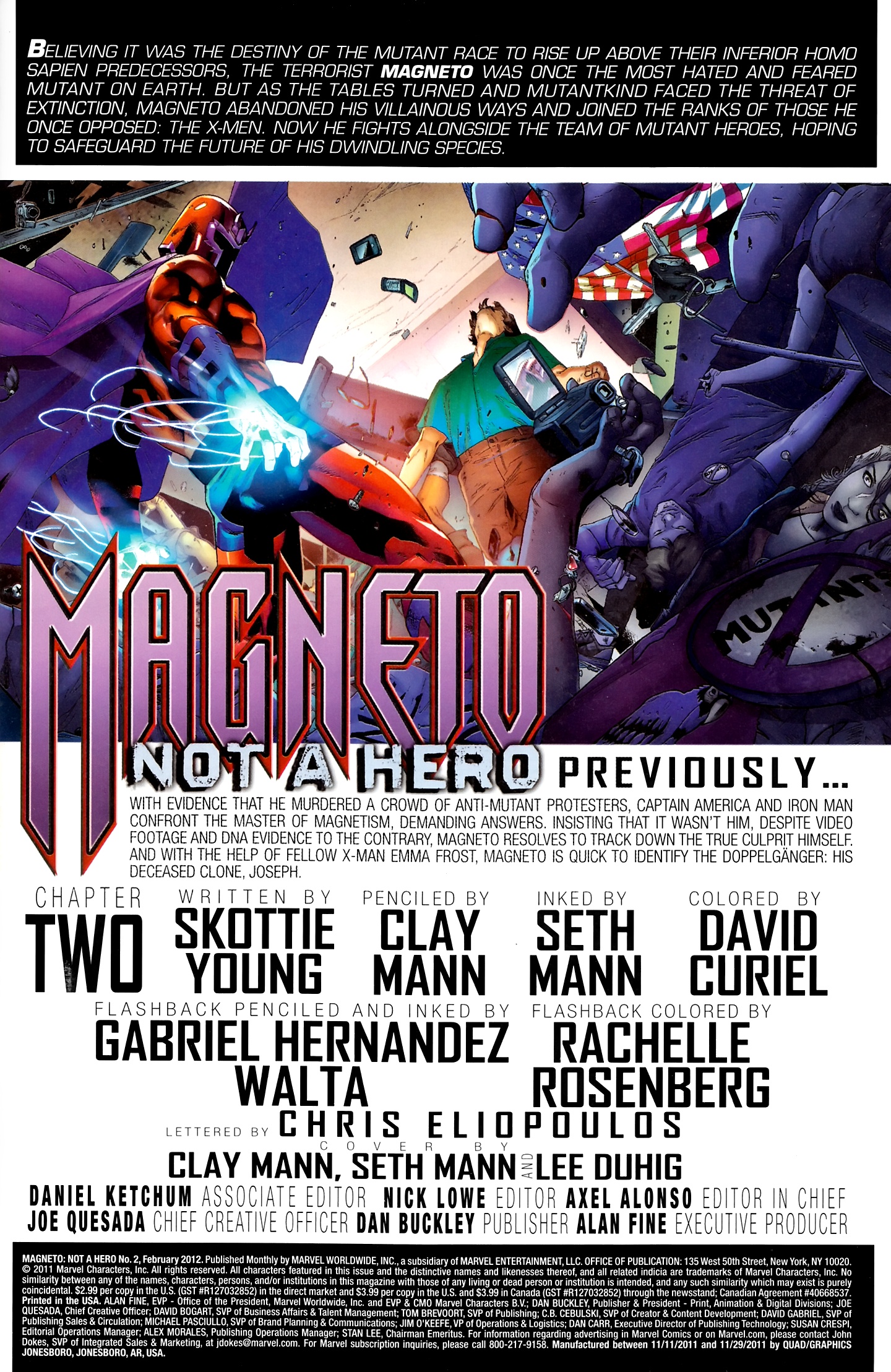 Read online Magneto: Not A Hero comic -  Issue #2 - 2