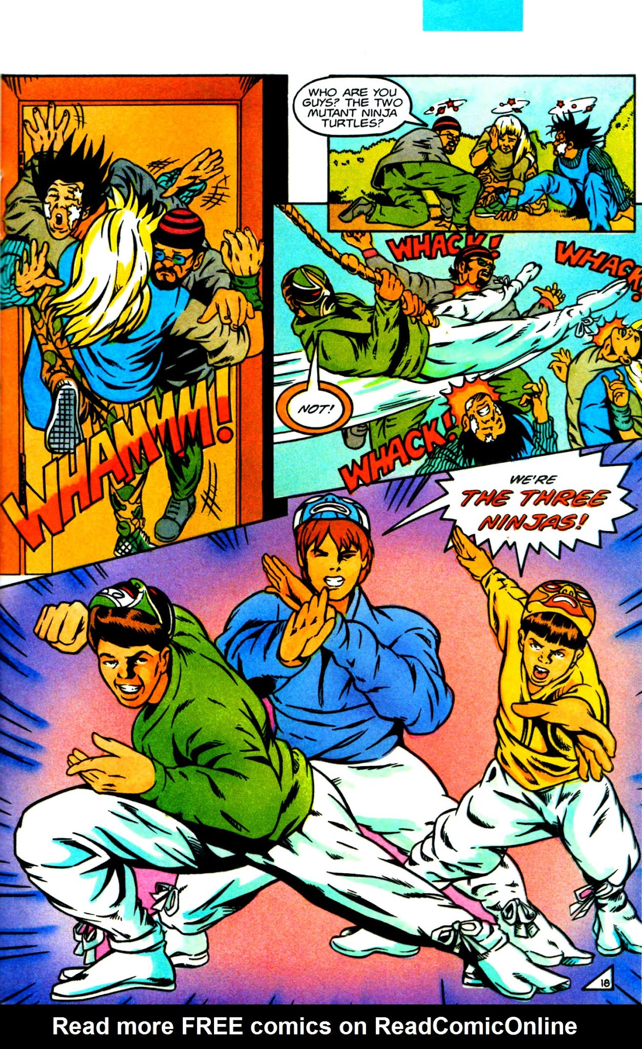 Read online 3 Ninjas Kick Back comic -  Issue #1 - 22