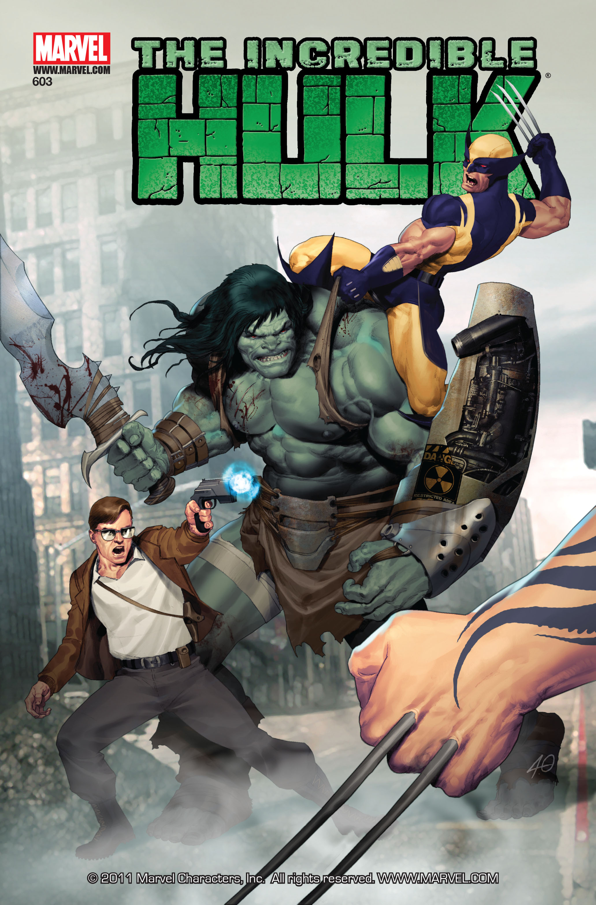 Read online The Incredible Hulk (1968) comic -  Issue #603 - 1