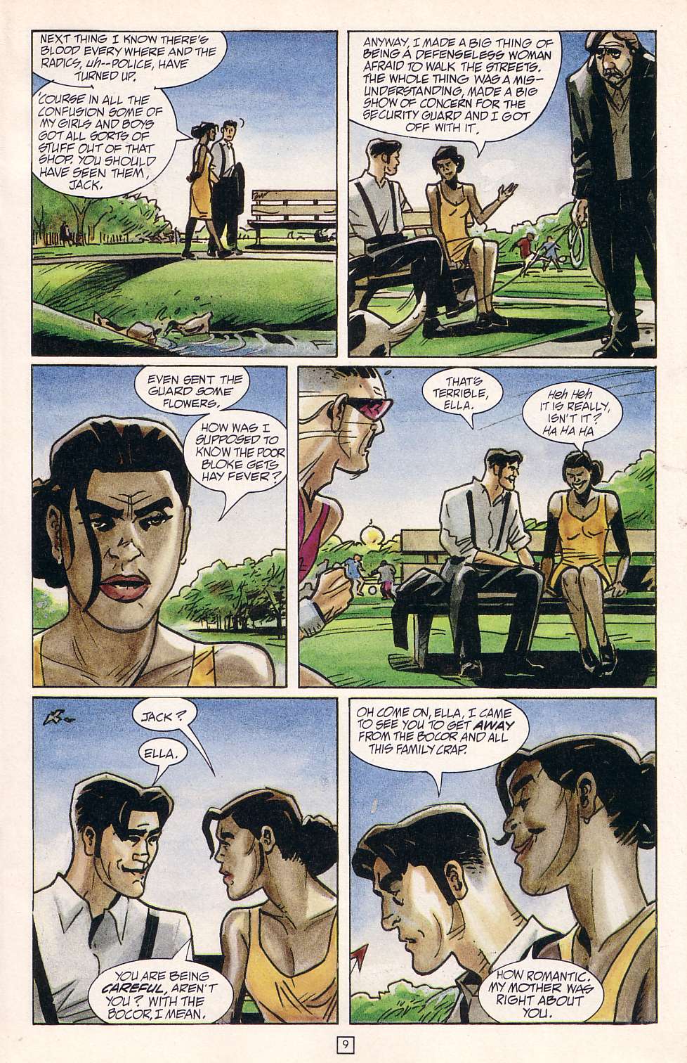 Read online Mobfire comic -  Issue #3 - 11