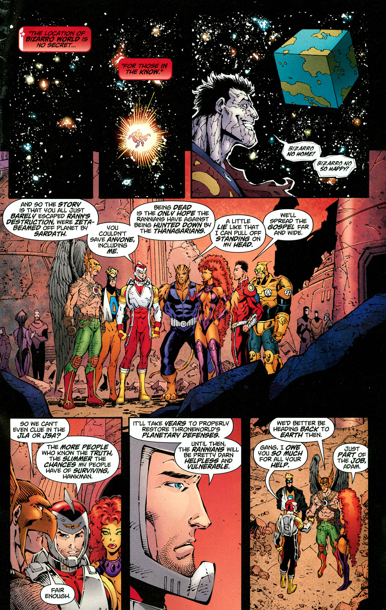 Read online Rann/Thanagar Holy War comic -  Issue #8 - 33