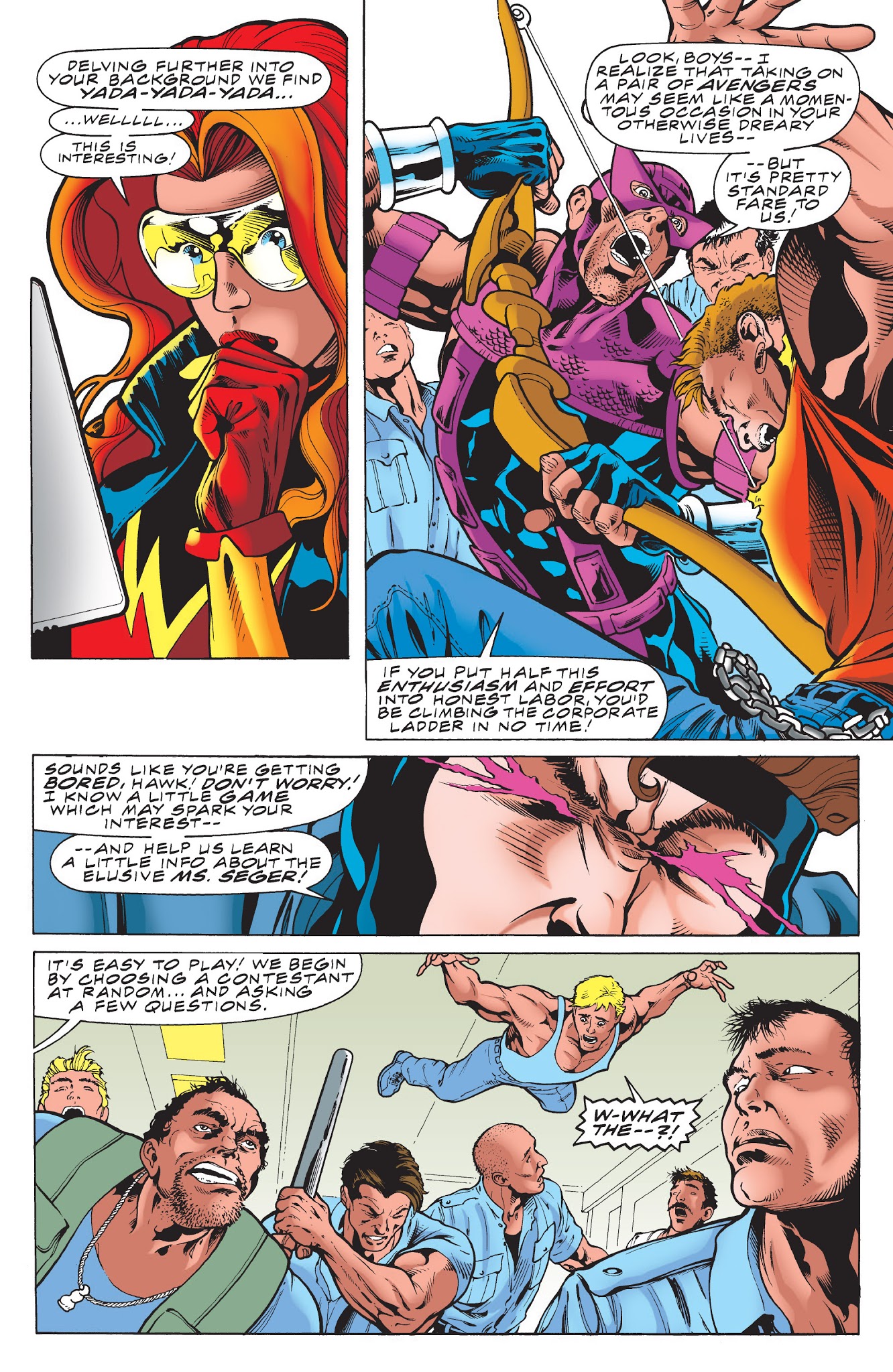 Read online Avengers: Hawkeye - Earth's Mightiest Marksman comic -  Issue # TPB - 19
