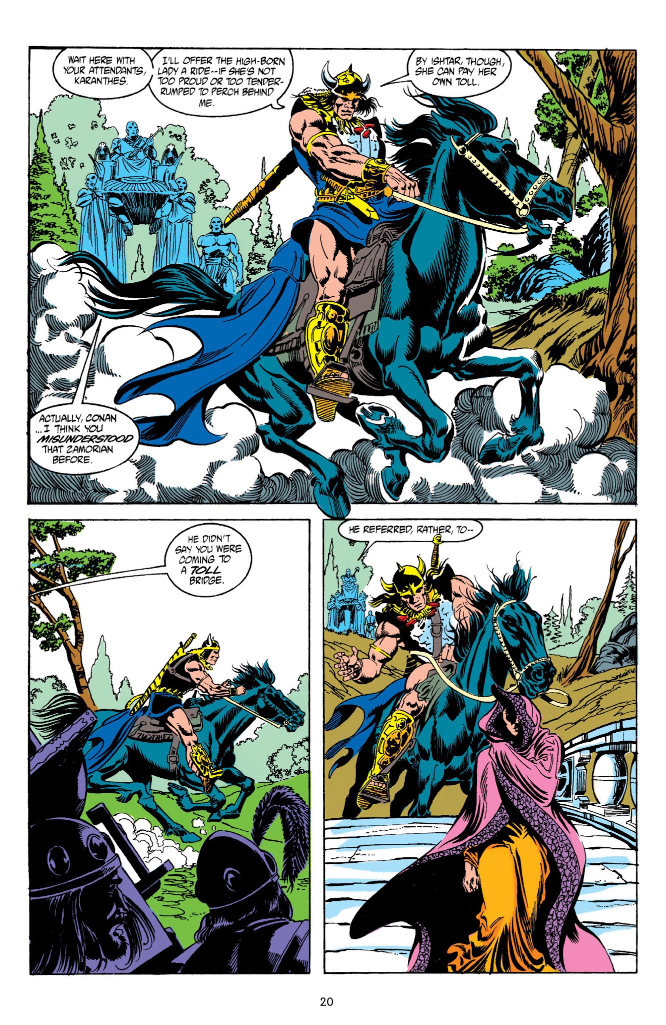 Read online The Chronicles of Conan comic -  Issue # TPB 31 (Part 1) - 22