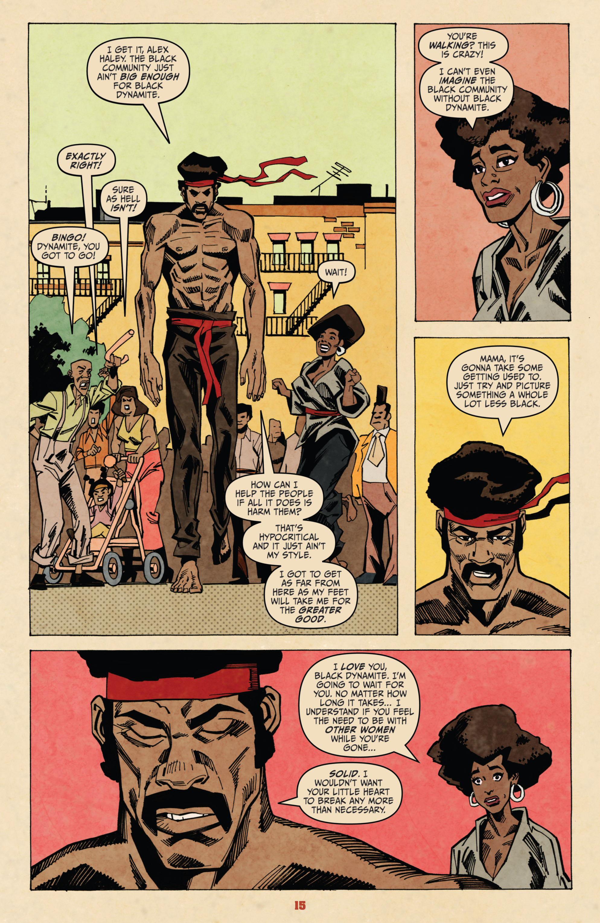 Read online Black Dynamite comic -  Issue #1 - 17