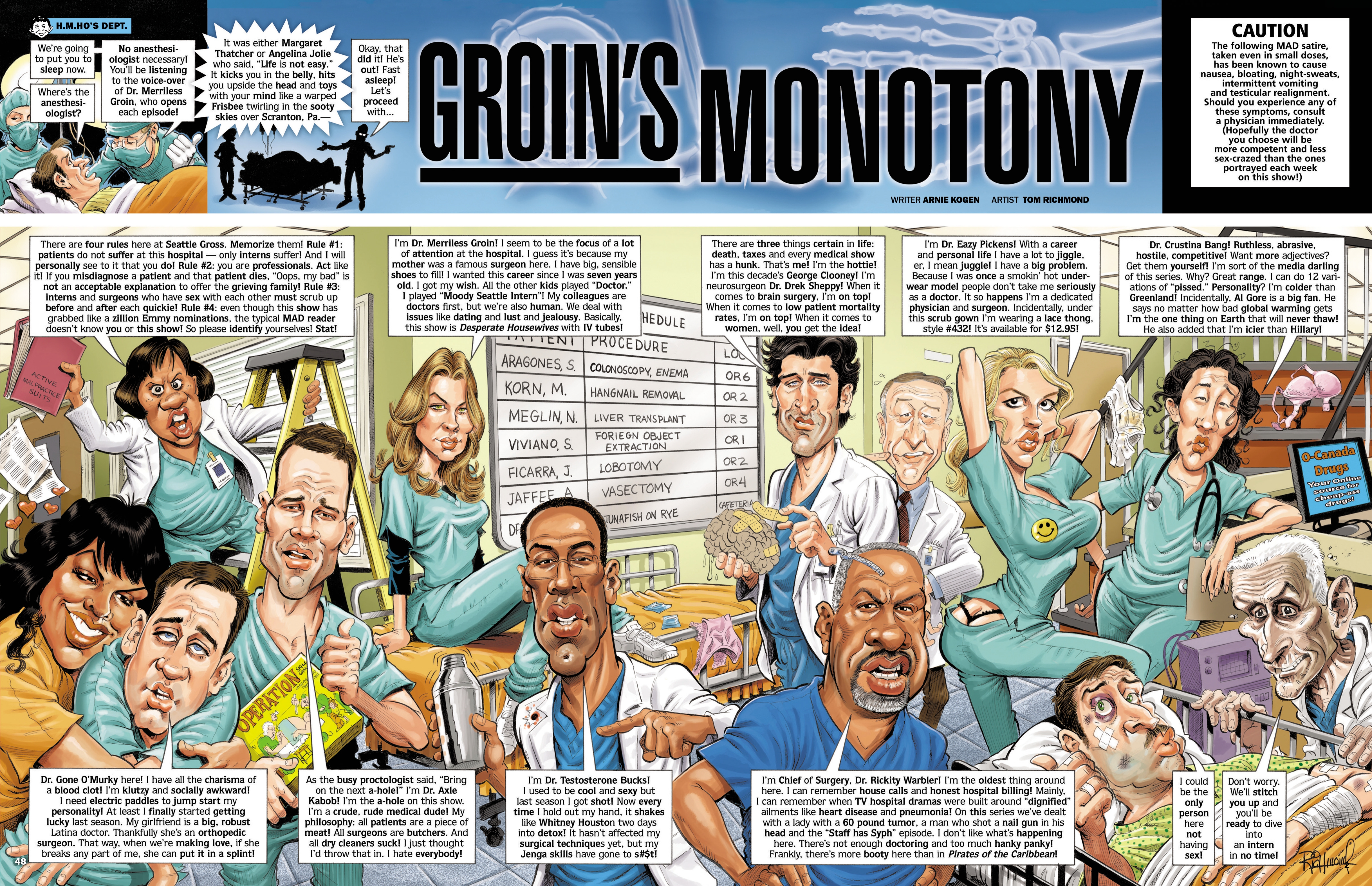 Read online MAD Magazine comic -  Issue #31 - 34