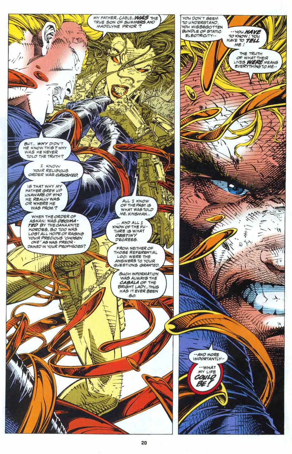 Read online Cable (1993) comic -  Issue #7 - 19