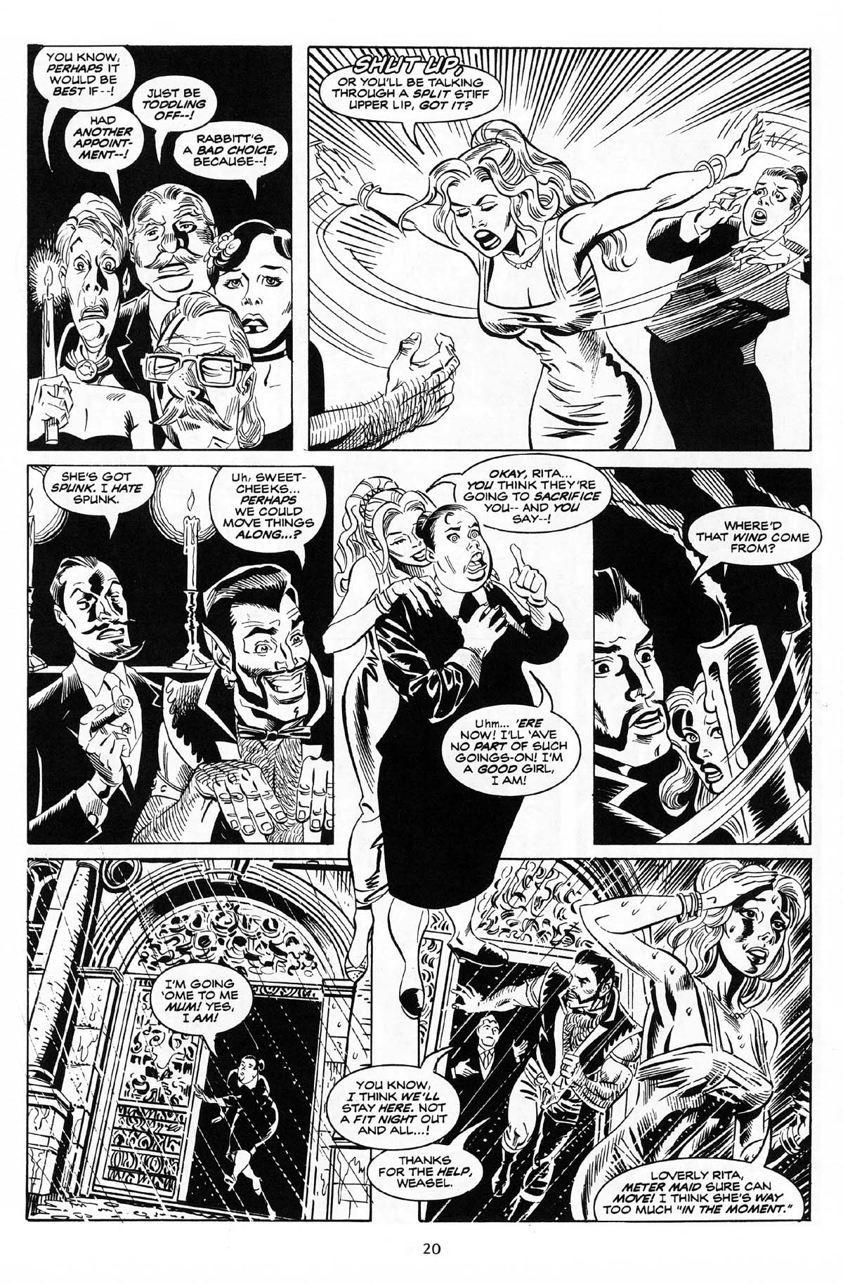Read online Soulsearchers and Company comic -  Issue #62 - 22