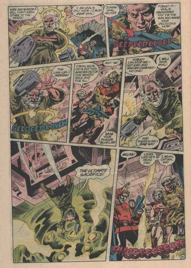 Read online Star Trek (1984) comic -  Issue #45 - 21