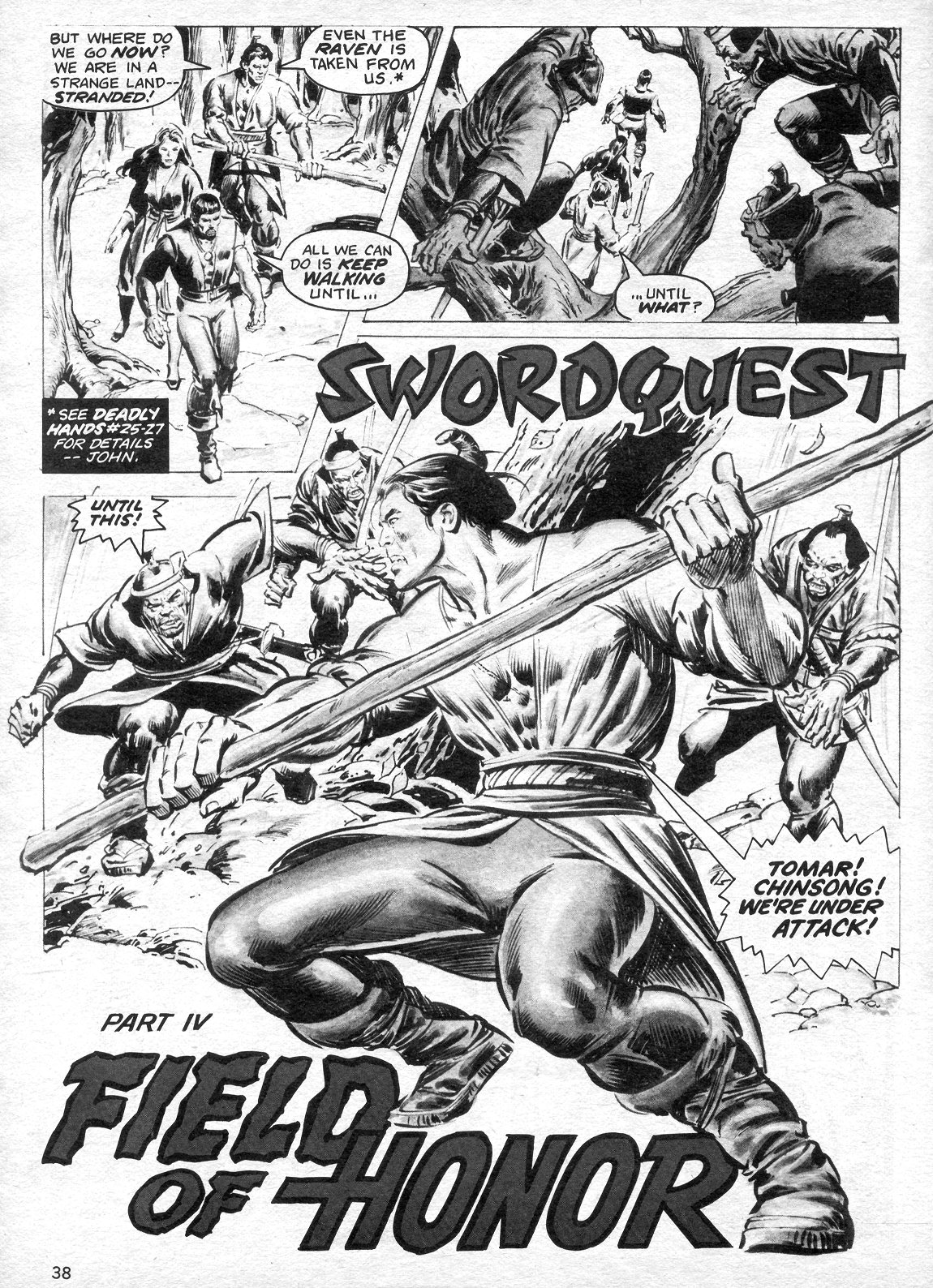 Read online The Deadly Hands of Kung Fu comic -  Issue #30 - 38