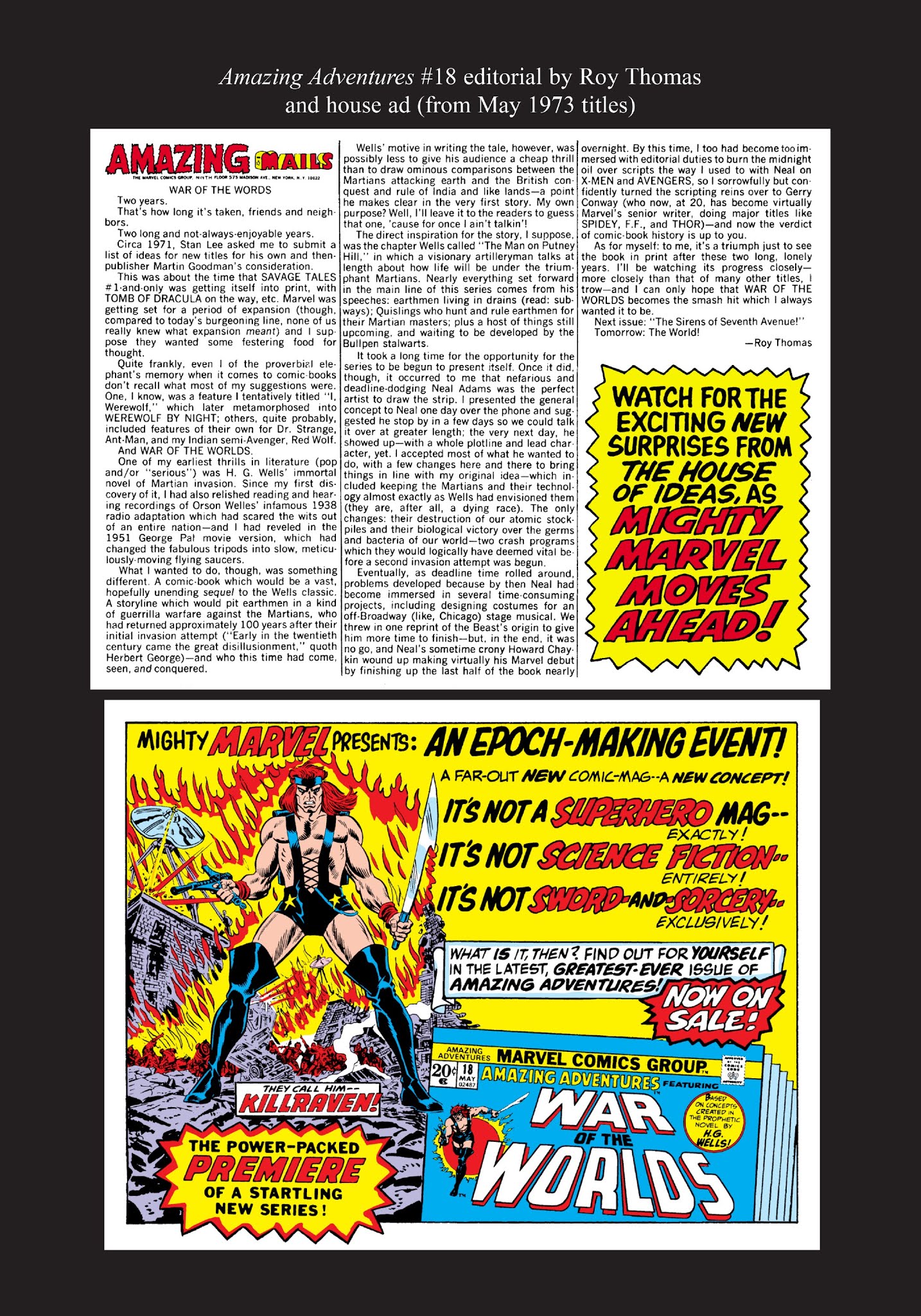 Read online Marvel Masterworks: Killraven comic -  Issue # TPB 1 (Part 5) - 55
