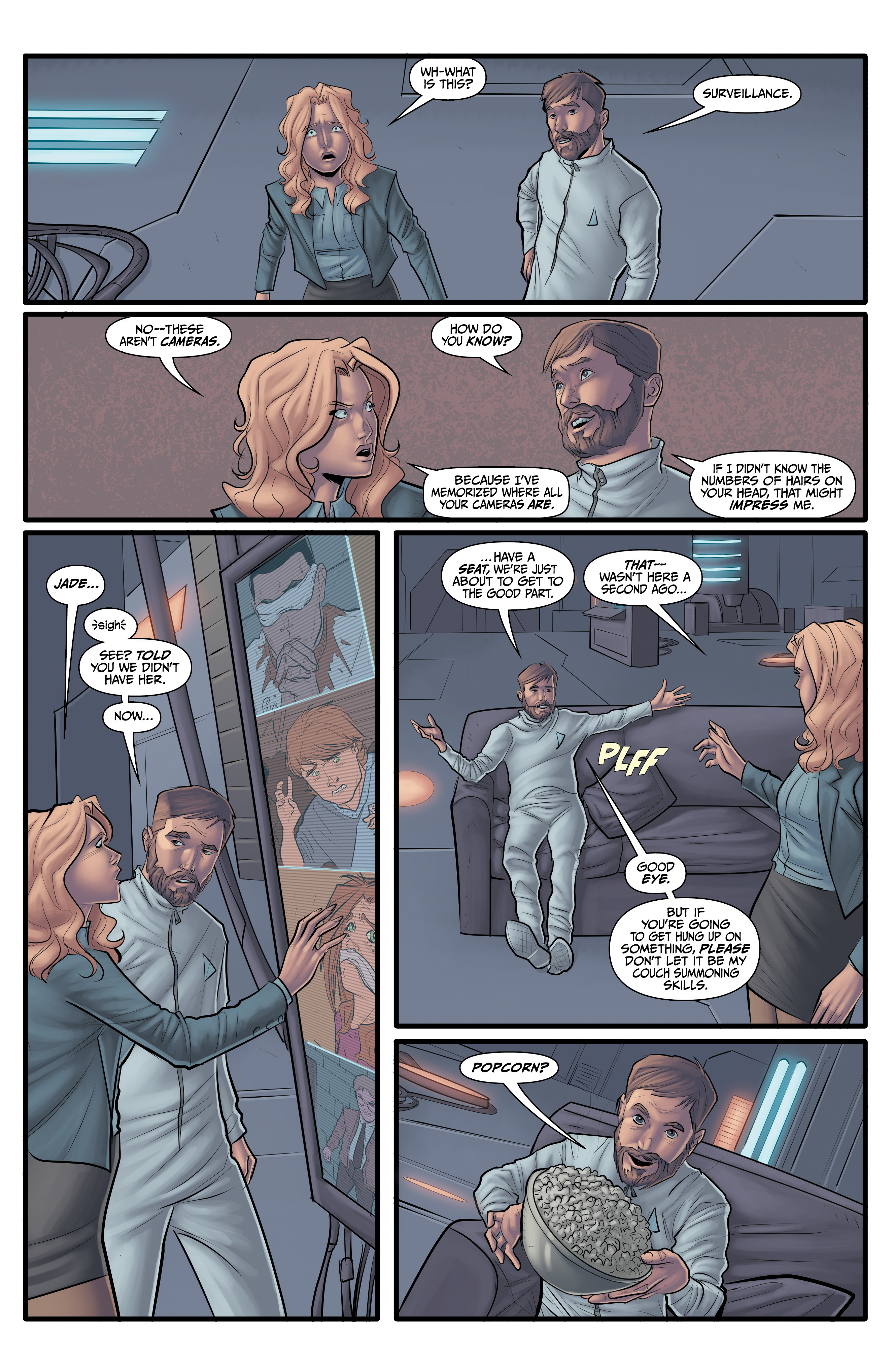 Read online Morning Glories comic -  Issue #50 - 13