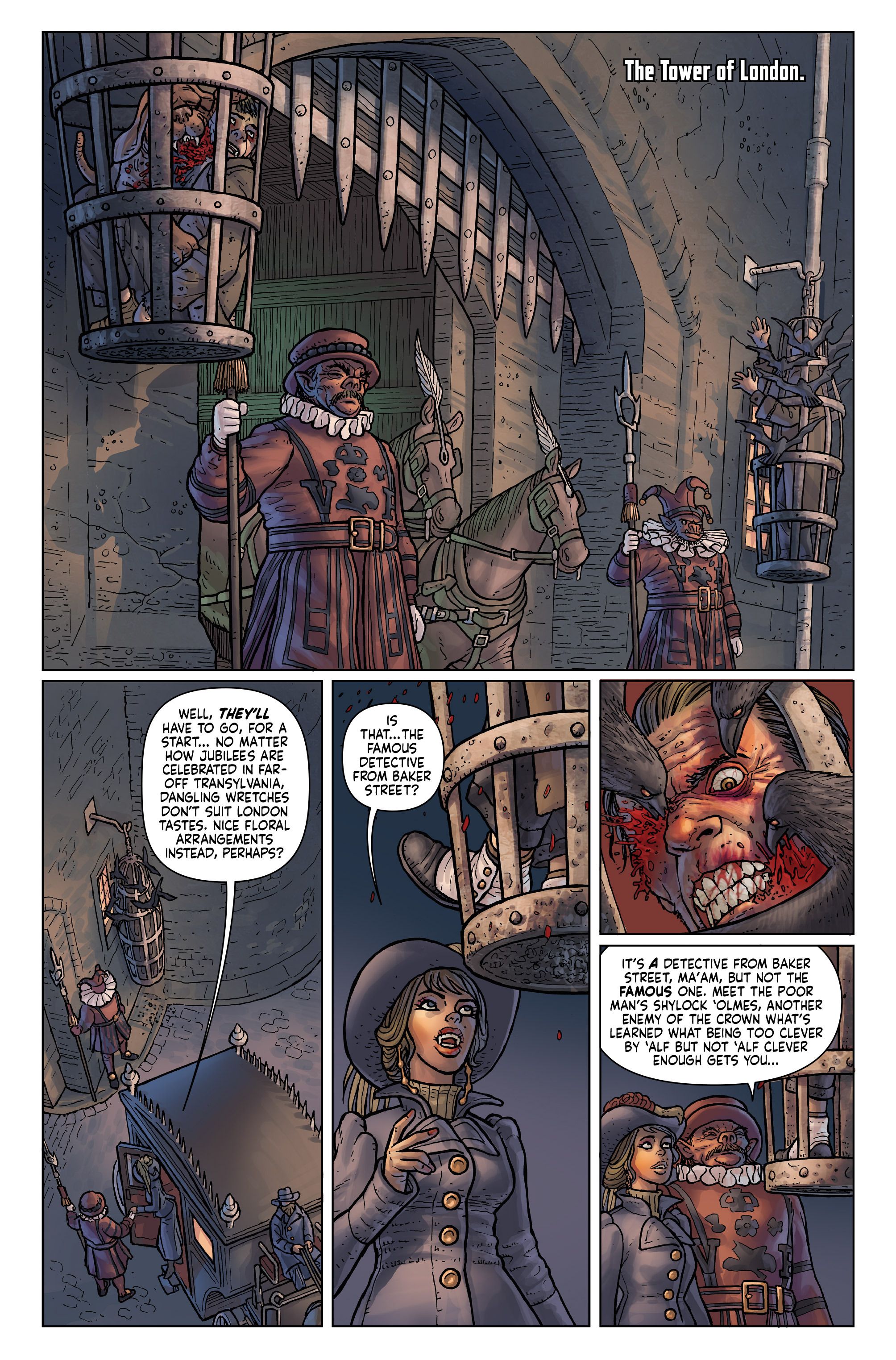 Read online Anno Dracula comic -  Issue #2 - 16