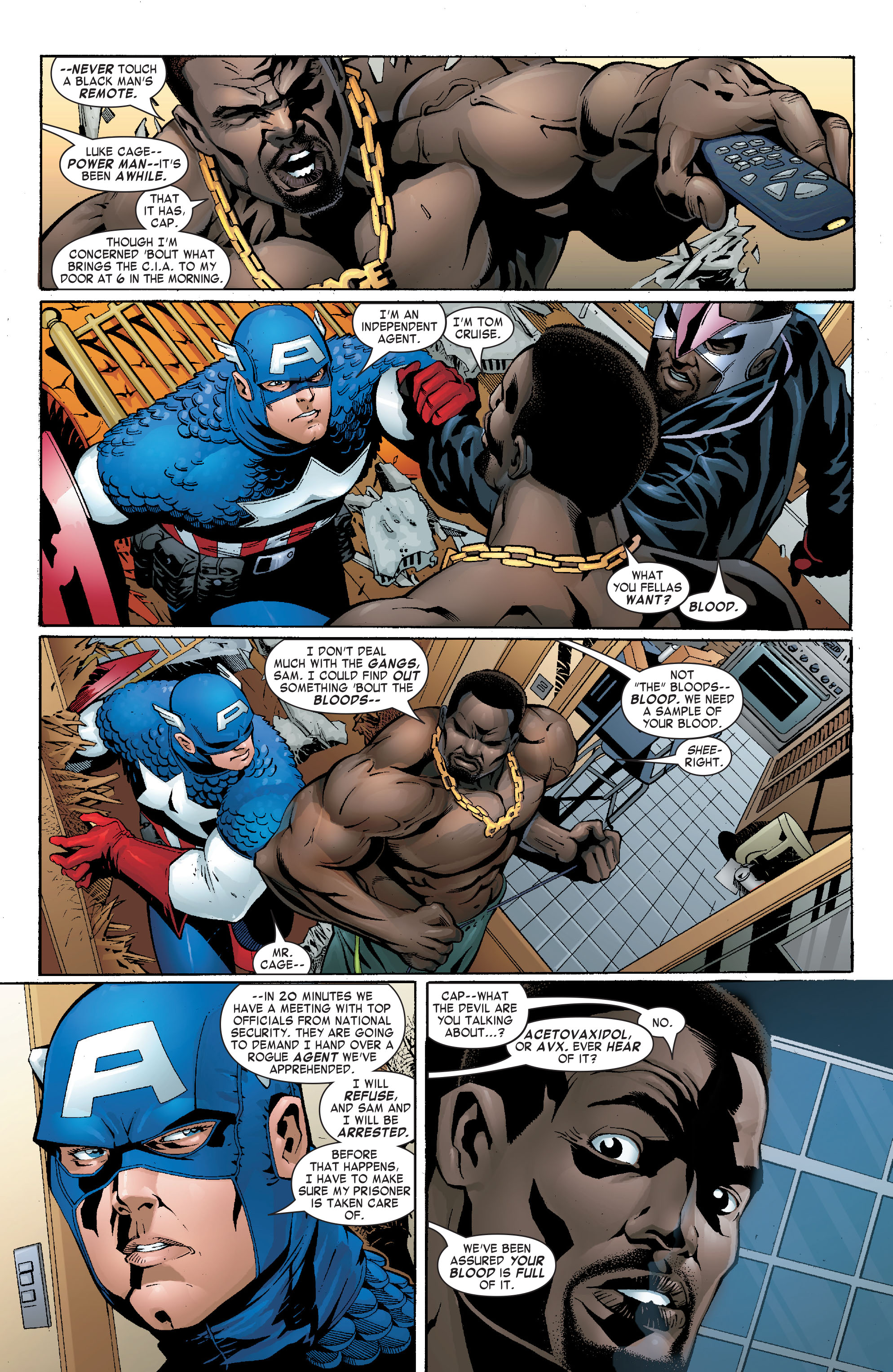 Read online Captain America & the Falcon comic -  Issue #5 - 13