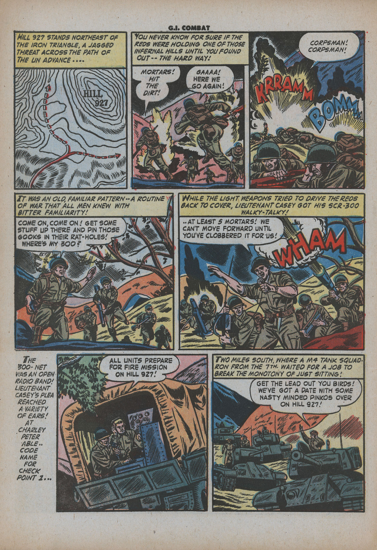 Read online G.I. Combat (1952) comic -  Issue #8 - 5