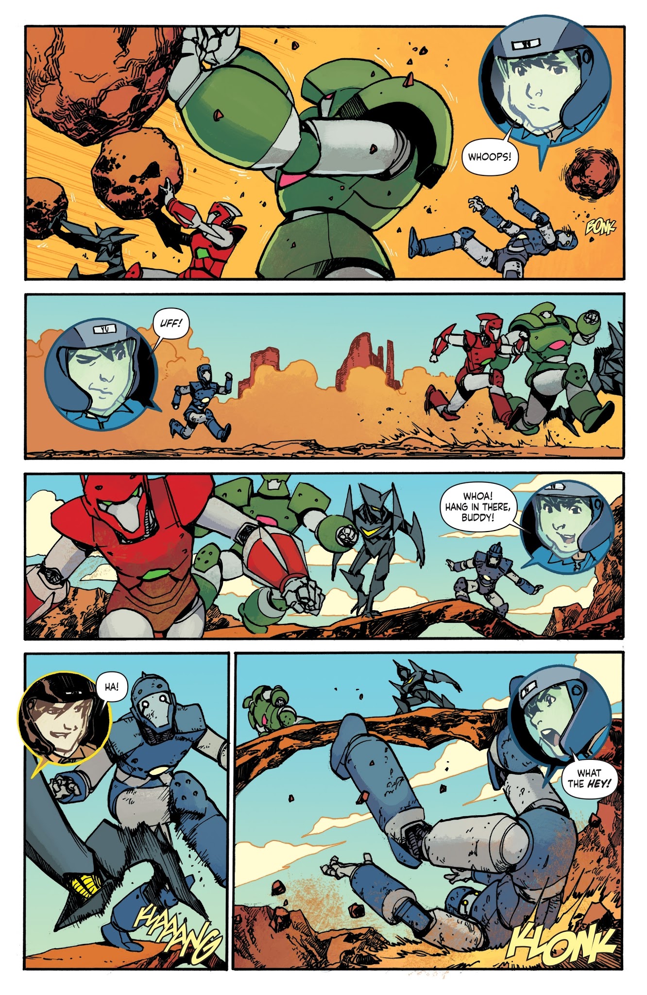 Read online Mech Cadet Yu comic -  Issue #2 - 16