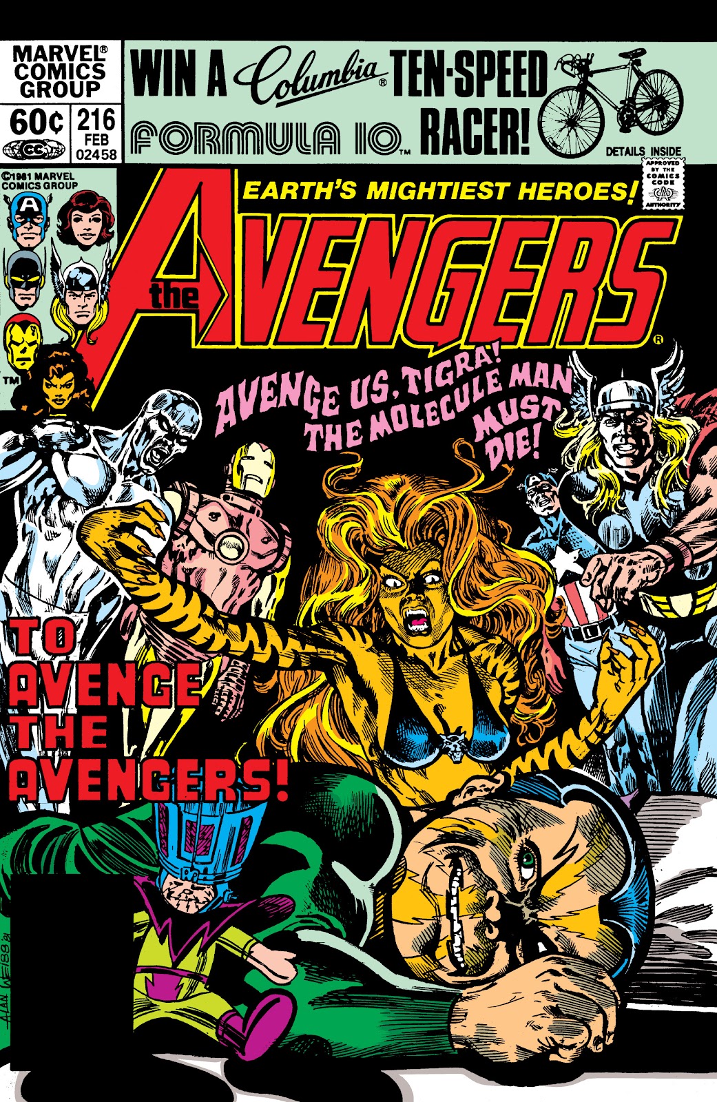 The Avengers (1963) issue 216 - Page 1