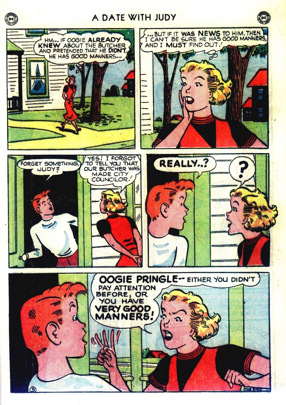 Read online A Date with Judy comic -  Issue #20 - 31