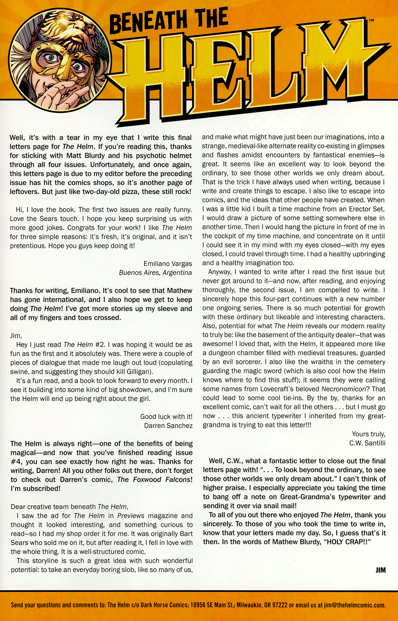 Read online The Helm comic -  Issue #4 - 25