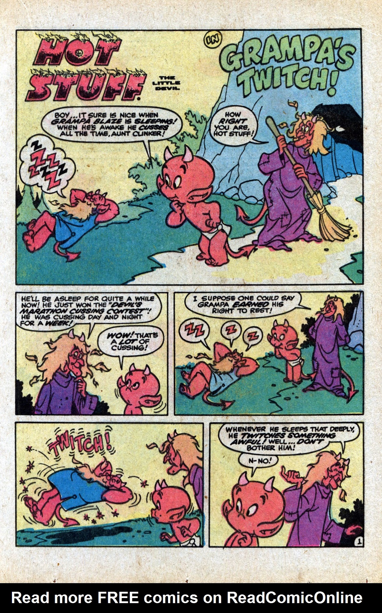 Read online Hot Stuff, the Little Devil comic -  Issue #142 - 21