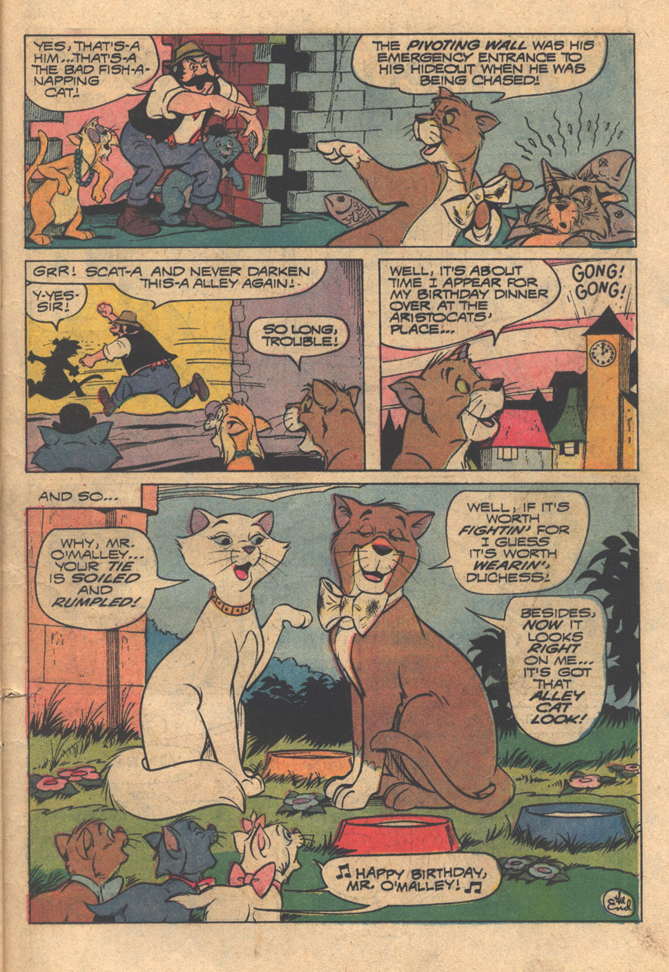 Read online O'Malley and the Alley Cats comic -  Issue #3 - 11