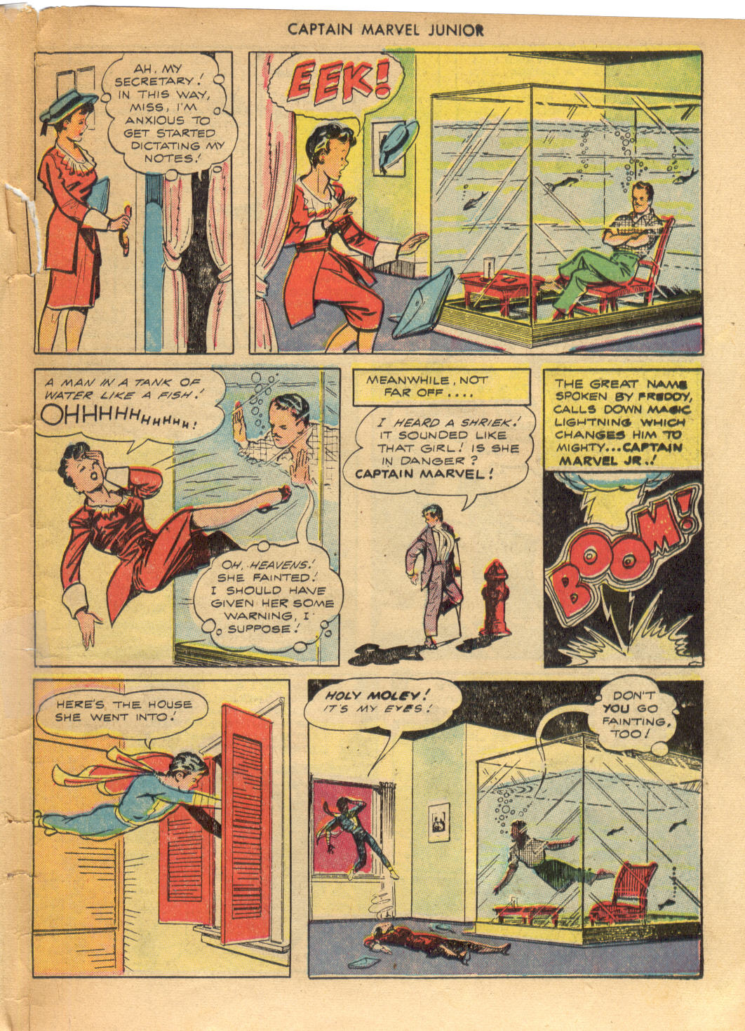 Read online Captain Marvel, Jr. comic -  Issue #54 - 43