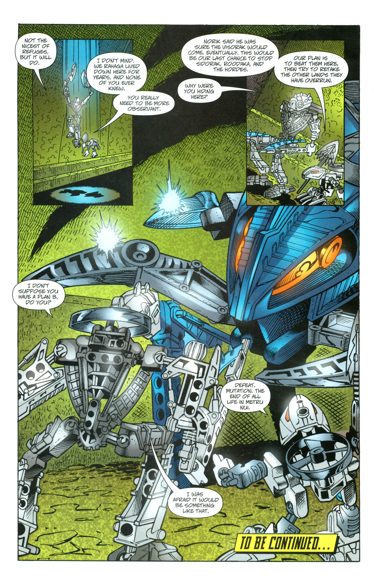 Read online Bionicle comic -  Issue #23 - 15