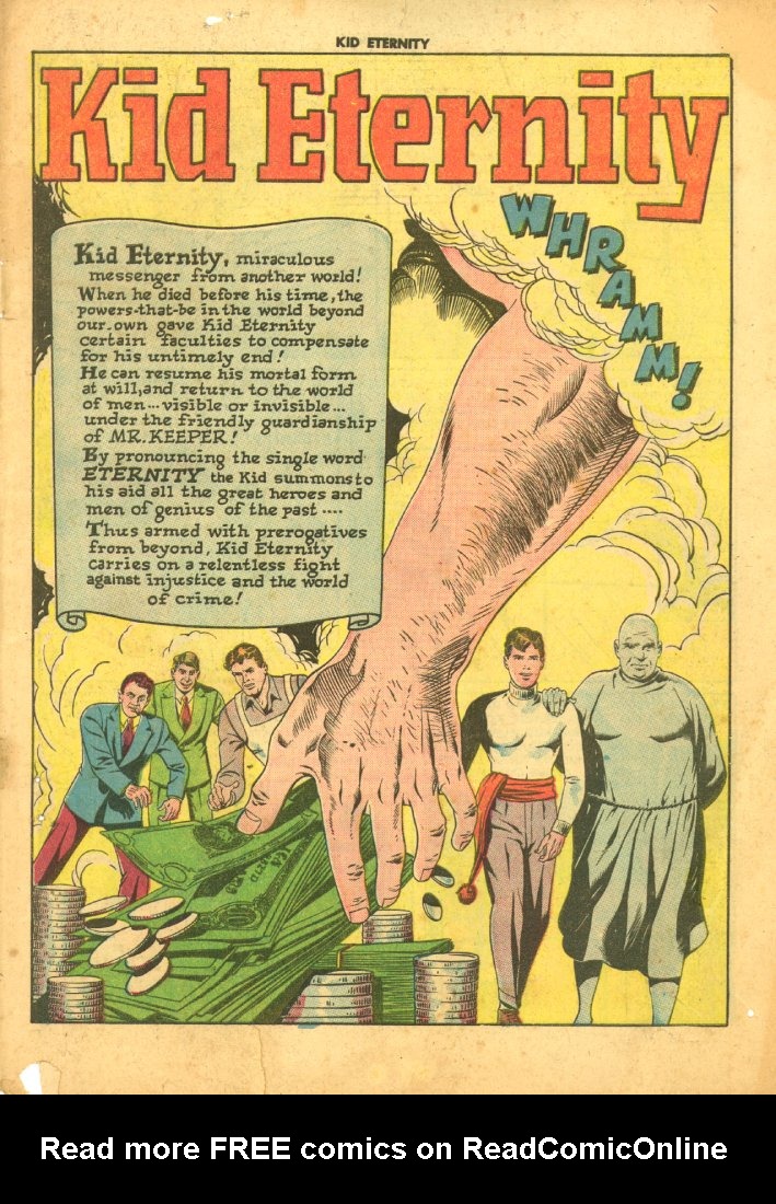Read online Kid Eternity (1946) comic -  Issue #11 - 3