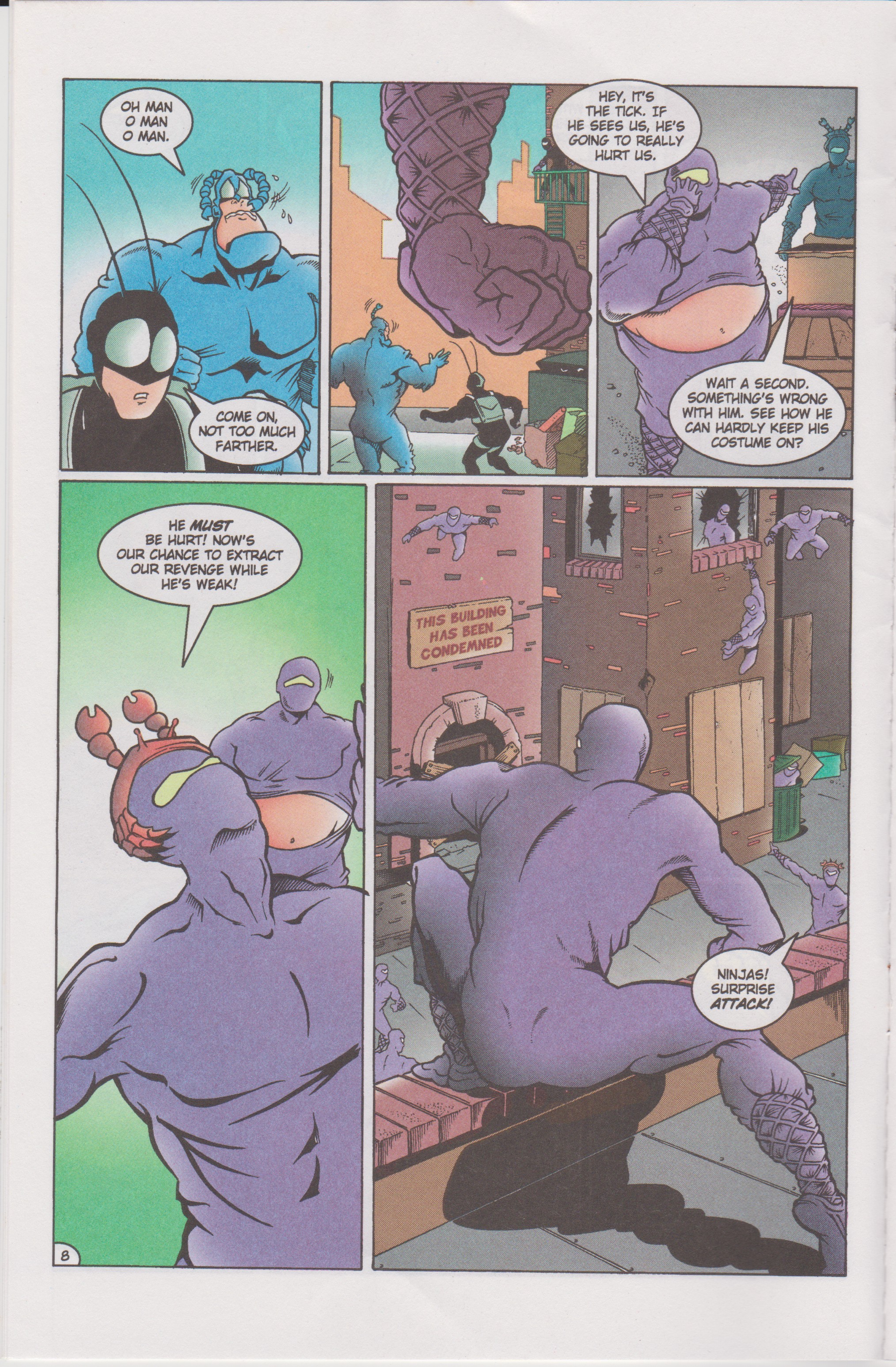 Read online The Tick Color comic -  Issue #5 - 10